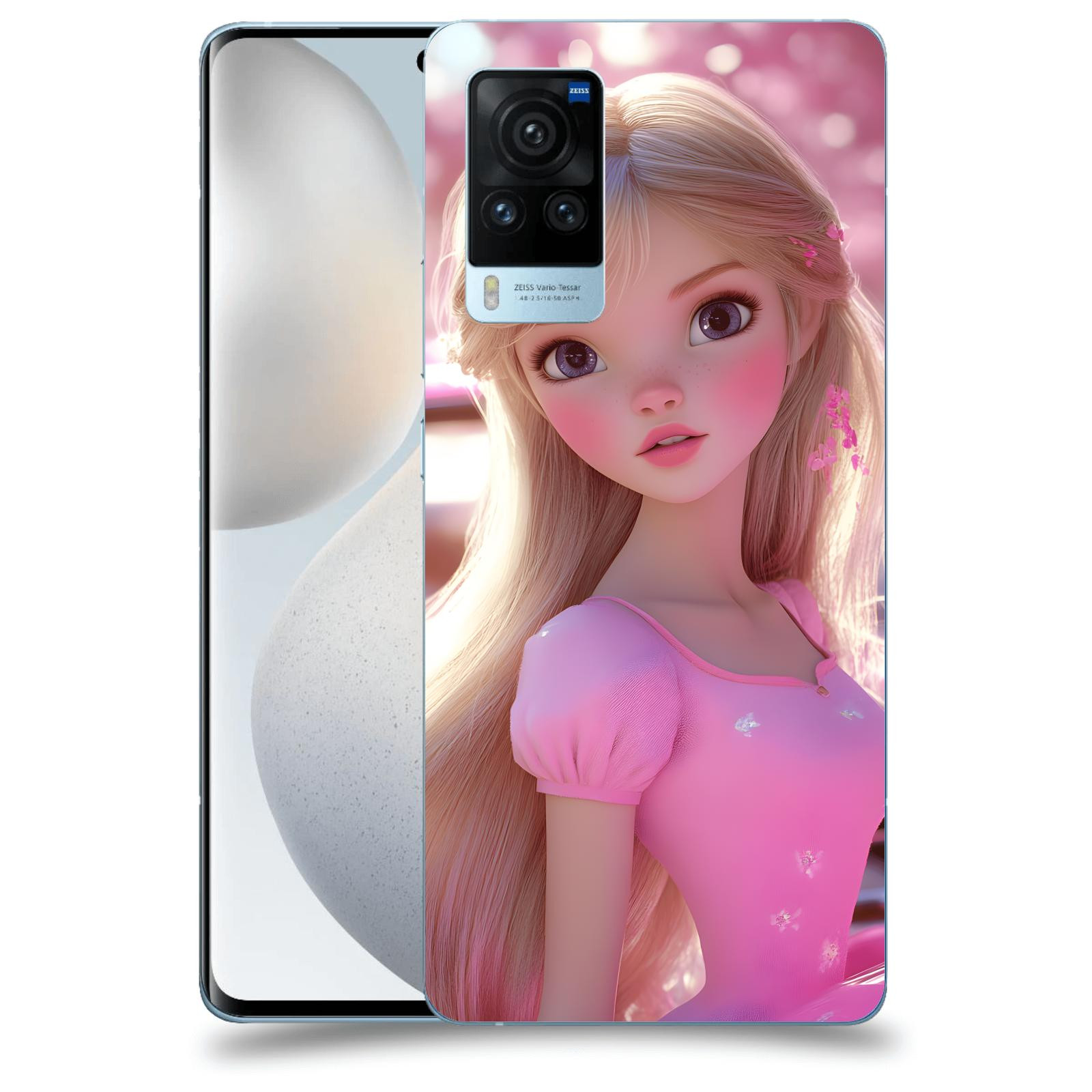 ACOVER Kryt na mobil Vivo X60 Pro 5G - Barbie
