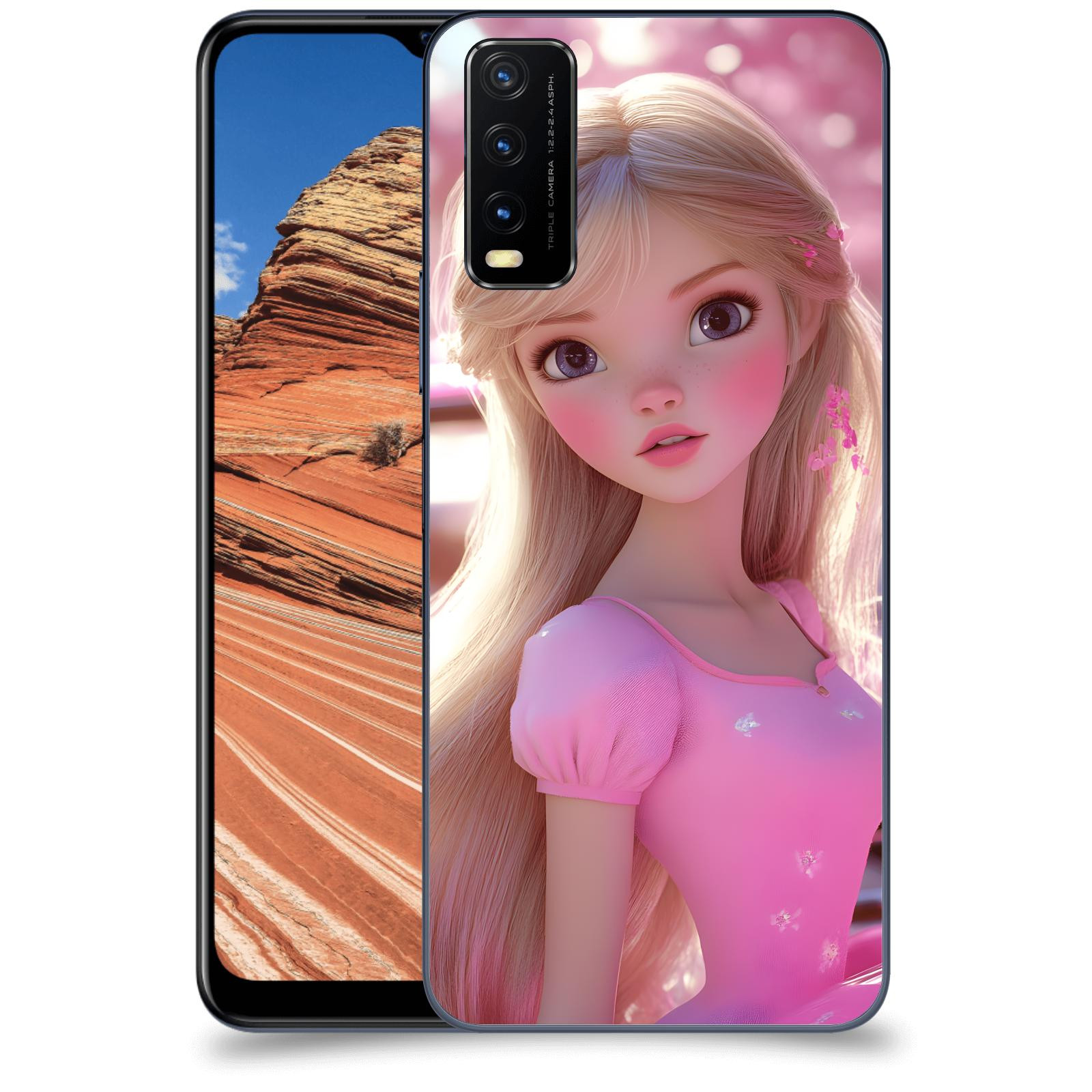 ACOVER Kryt na mobil Vivo Y20s - Barbie