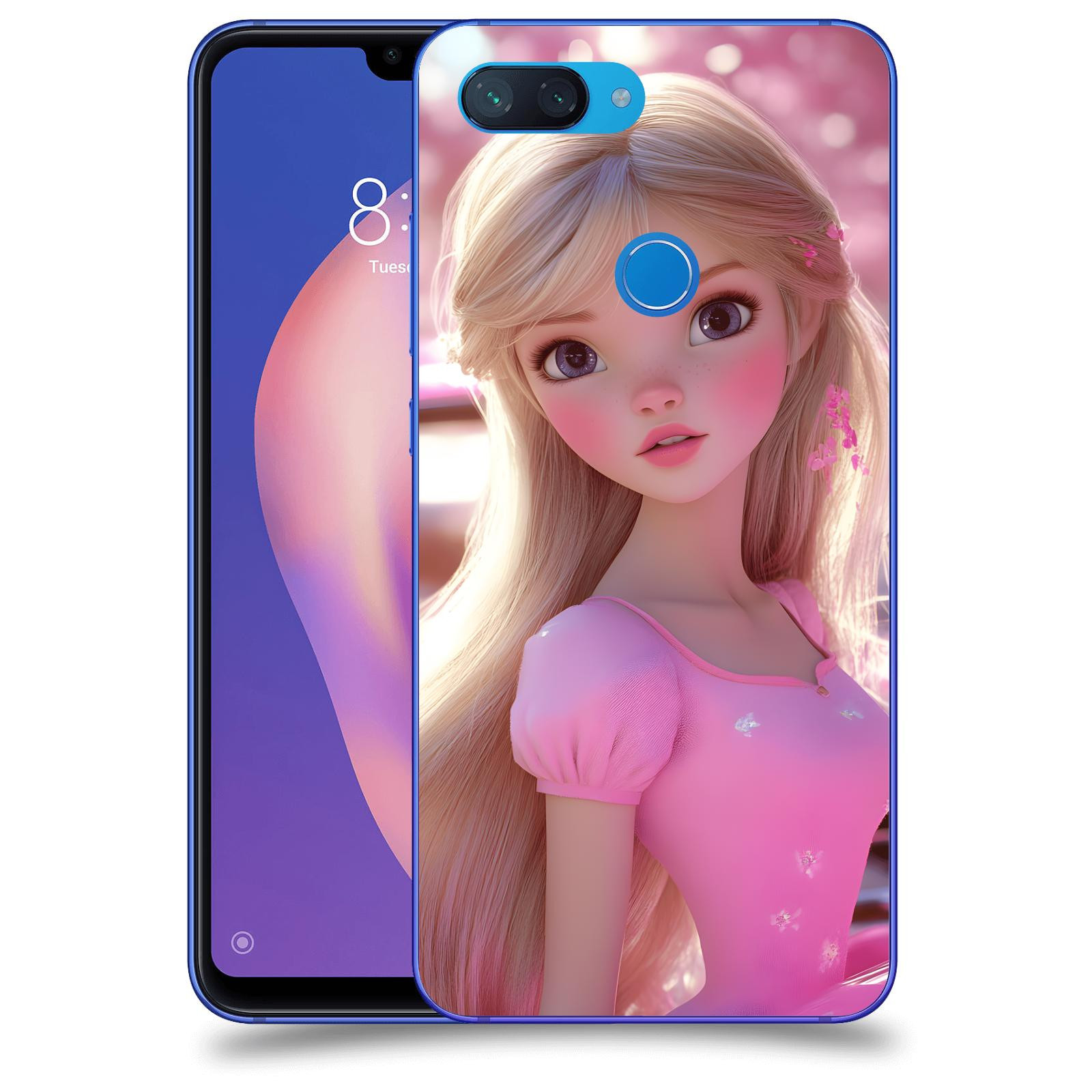 ACOVER Kryt na mobil Xiaomi Mi 8 Lite - Barbie