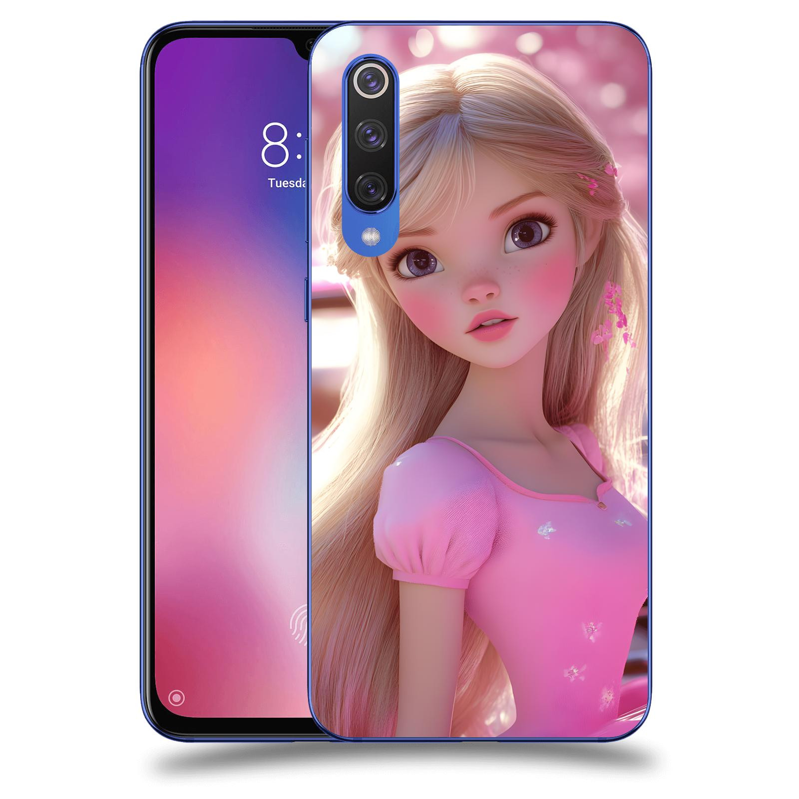 ACOVER Kryt na mobil Xiaomi Mi 9 SE - Barbie