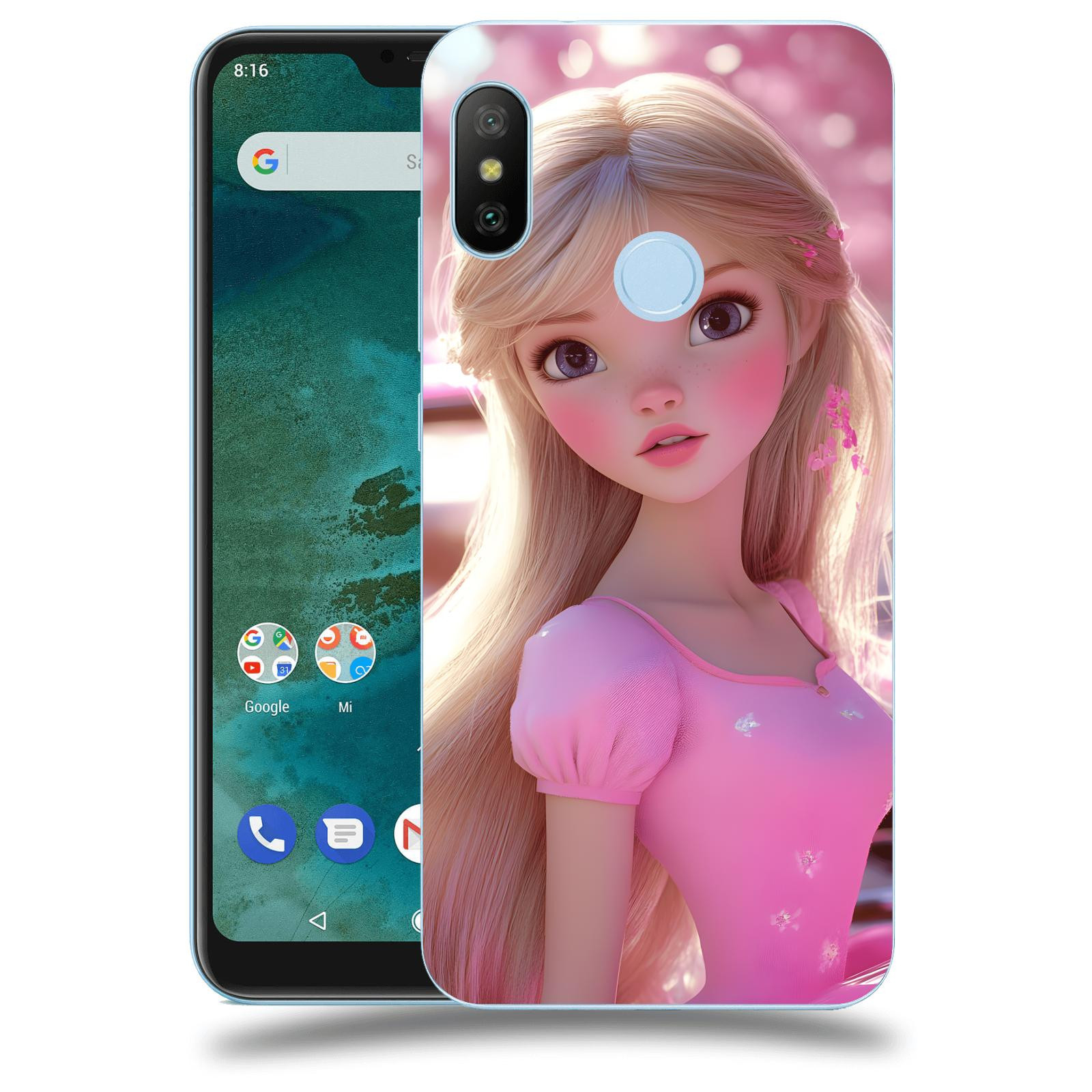 ACOVER Kryt na mobil Xiaomi Mi A2 Lite - Barbie