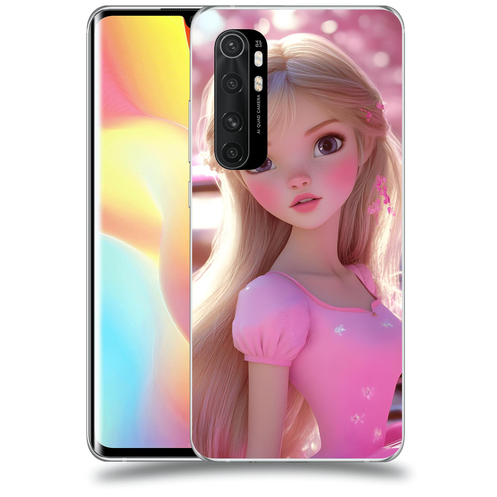 ACOVER Kryt na mobil Xiaomi Mi Note 10 Lite - Barbie