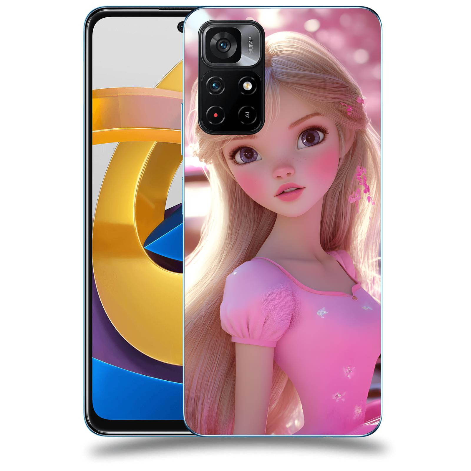 ACOVER Kryt na mobil Xiaomi Poco M4 Pro - Barbie