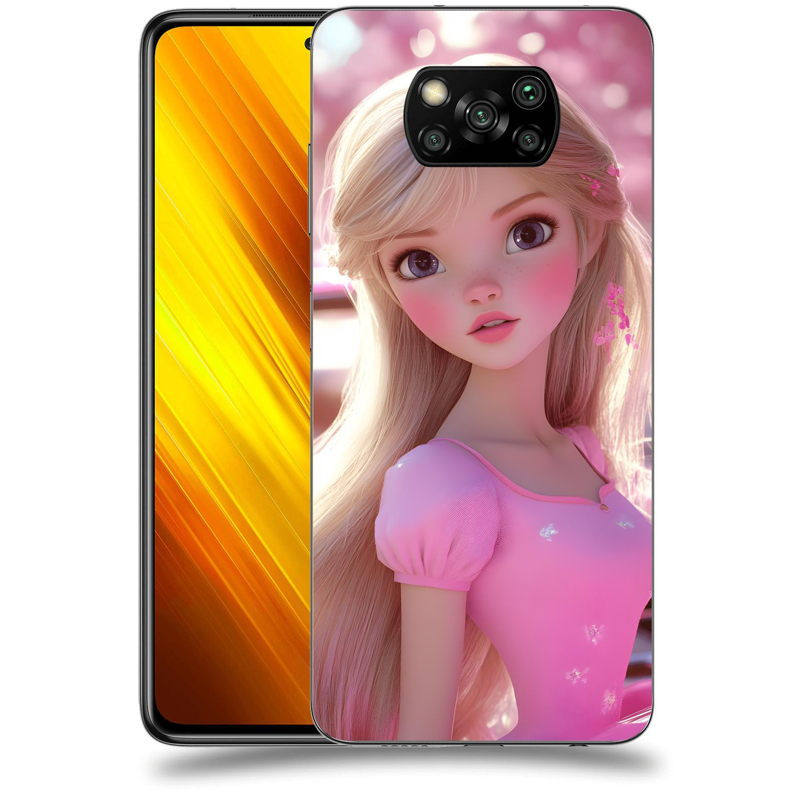 ACOVER Kryt na mobil Xiaomi Poco X3 - Barbie
