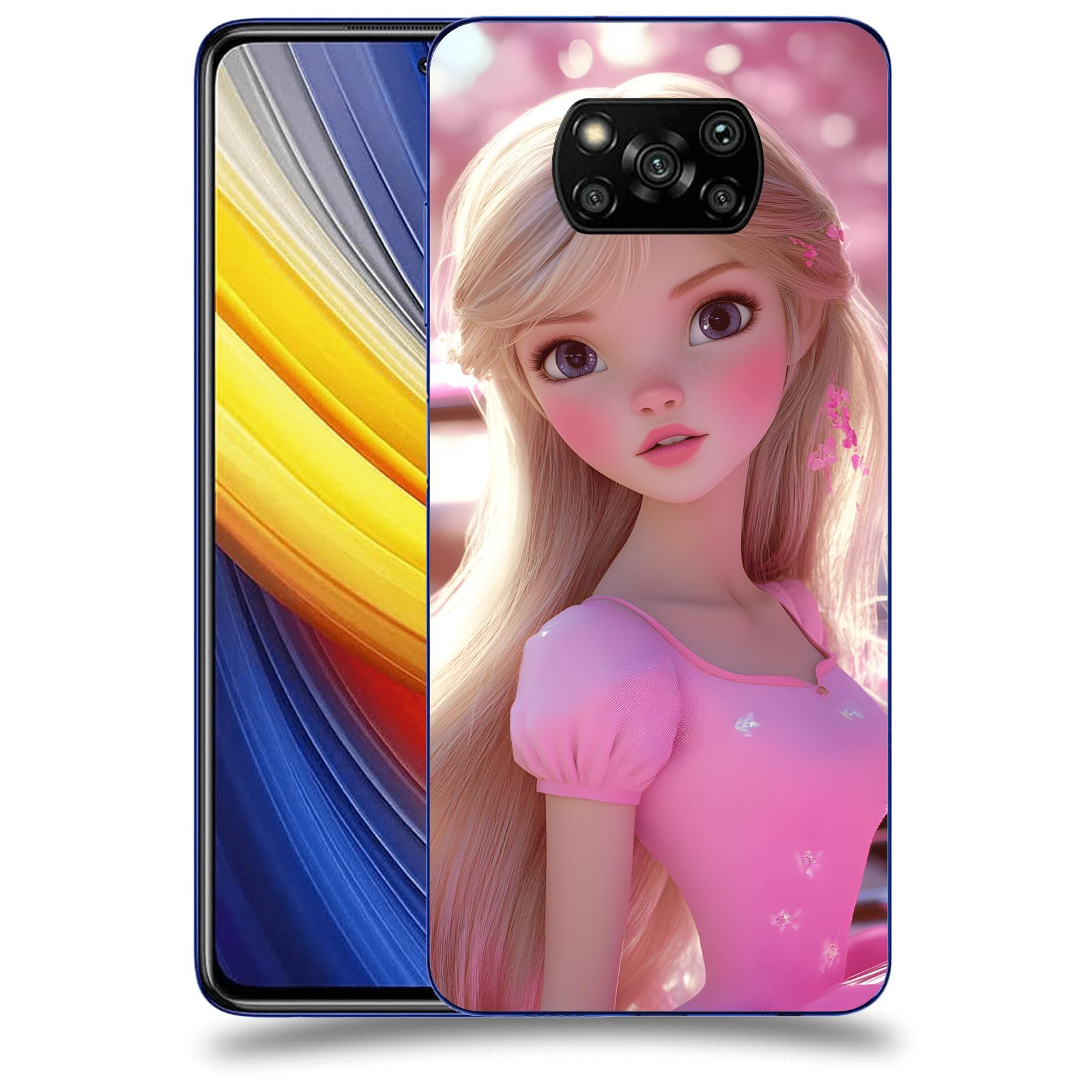 ACOVER Kryt na mobil Xiaomi Poco X3 Pro - Barbie