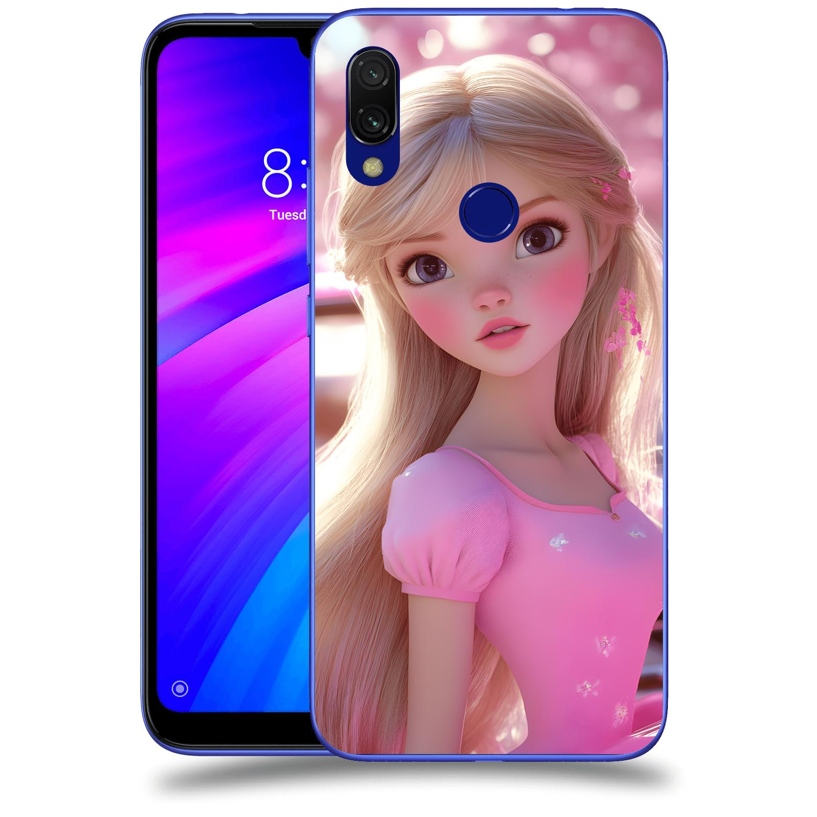 ACOVER Kryt na mobil Xiaomi Redmi 7 - Barbie