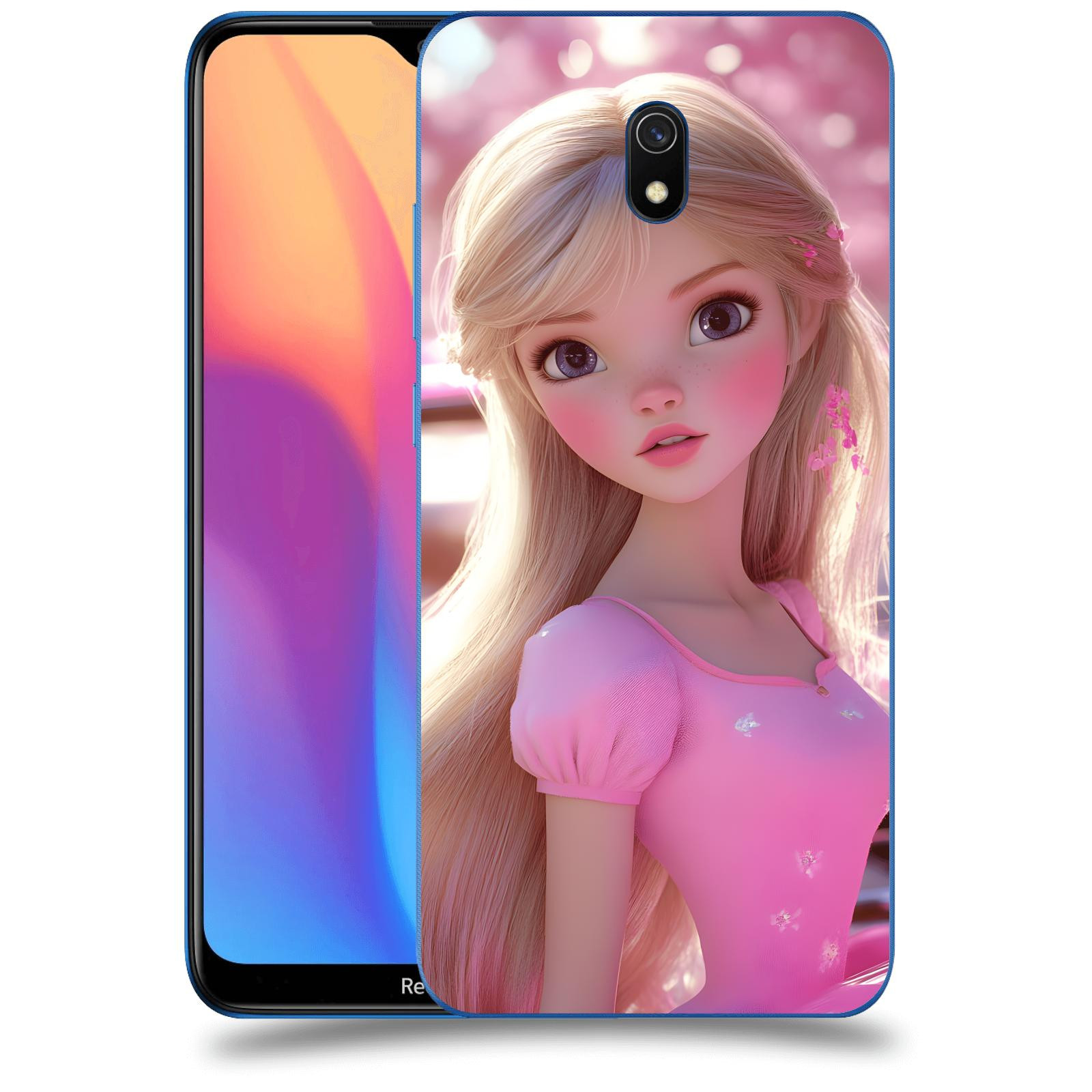 ACOVER Kryt na mobil Xiaomi Redmi 8A - Barbie