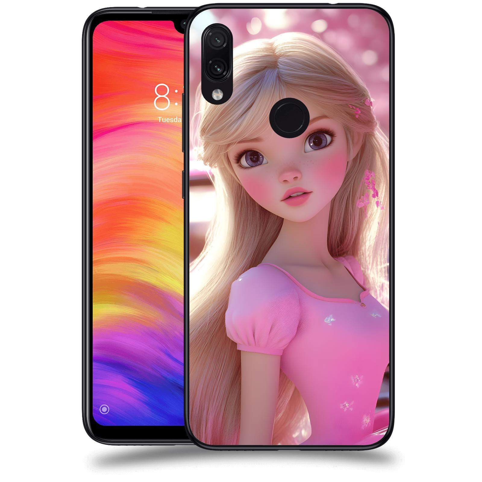 ACOVER Kryt na mobil Xiaomi Redmi Note 7 - Barbie