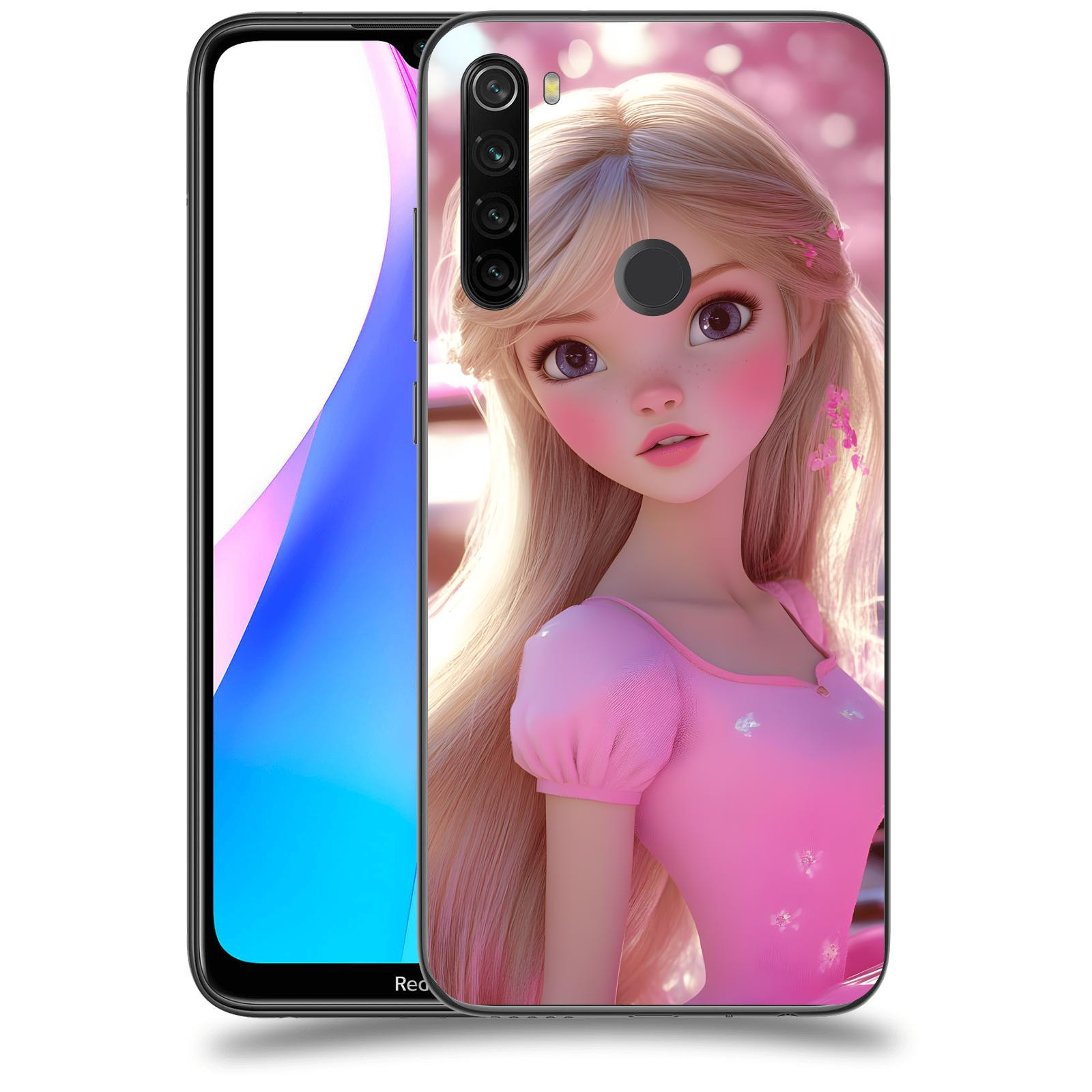 ACOVER Kryt na mobil Xiaomi Redmi Note 8T - Barbie