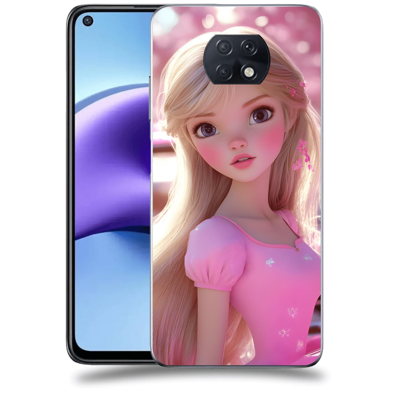 ACOVER Kryt na mobil Xiaomi Redmi Note 9T - Barbie