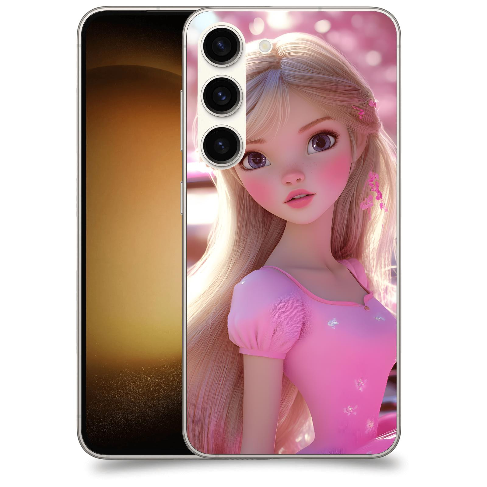 ACOVER Kryt na mobil Samsung Galaxy S23 5G - Barbie