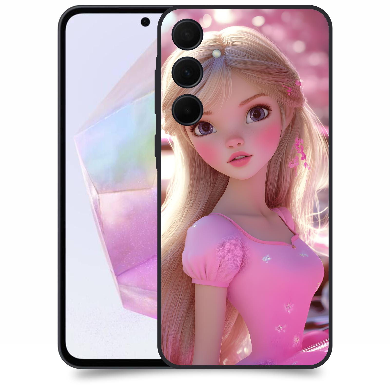 ACOVER Kryt na mobil Samsung Galaxy A35 5G - Barbie