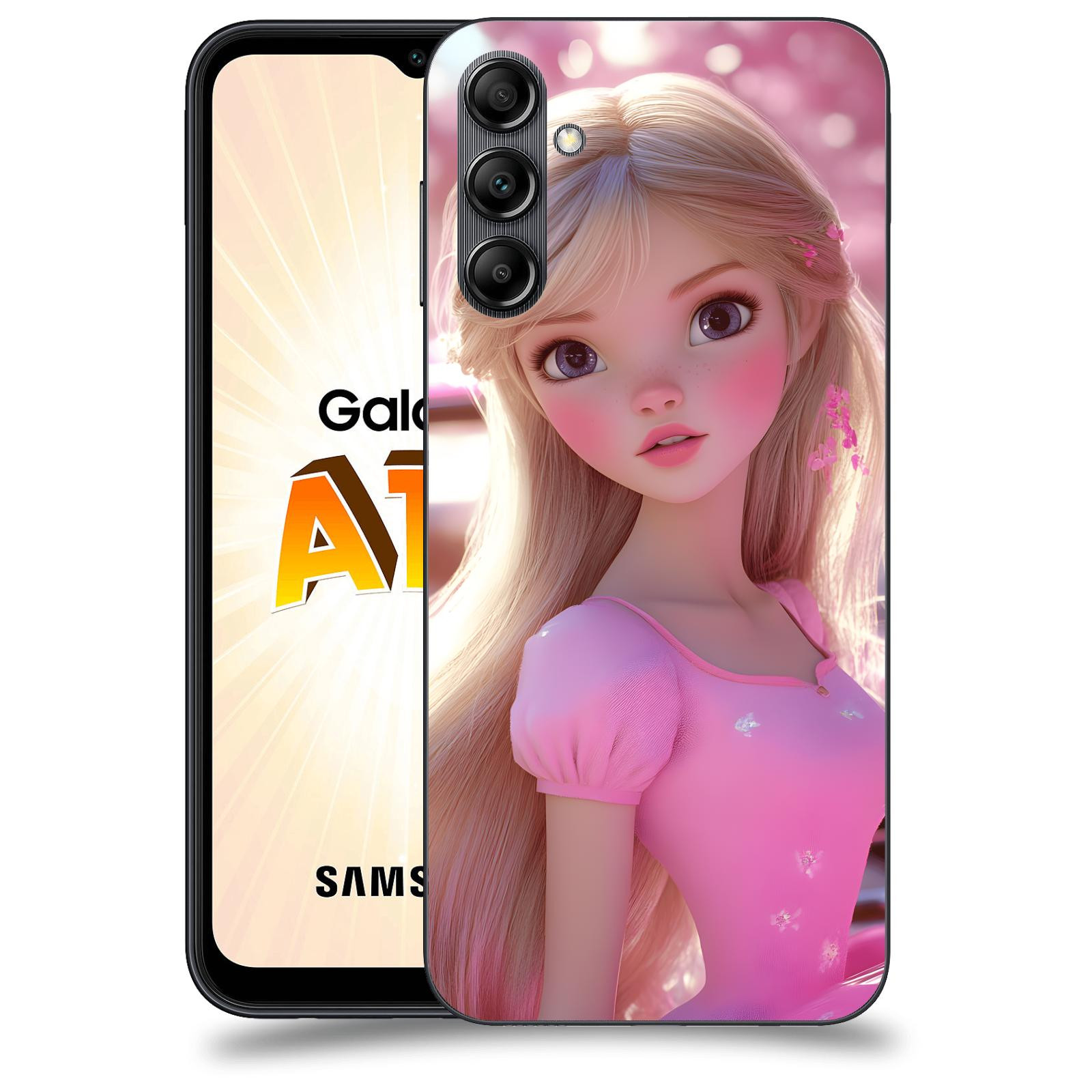 ACOVER Kryt na mobil Samsung Galaxy A14 LTE - Barbie