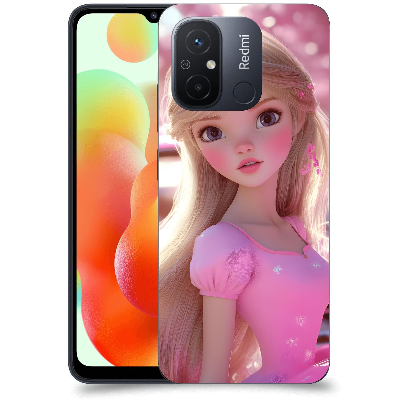 ACOVER Kryt na mobil Xiaomi Redmi 12C - Barbie