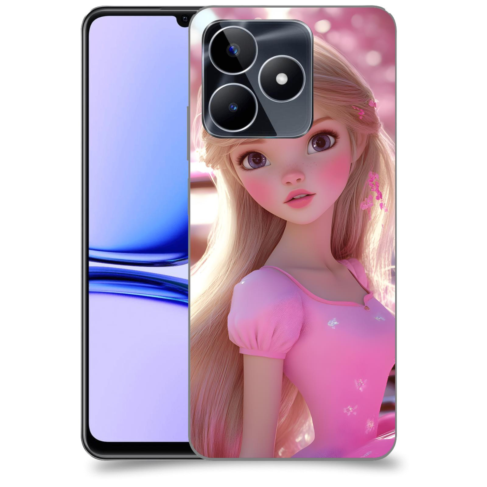 ACOVER Kryt na mobil Realme C53 - Barbie