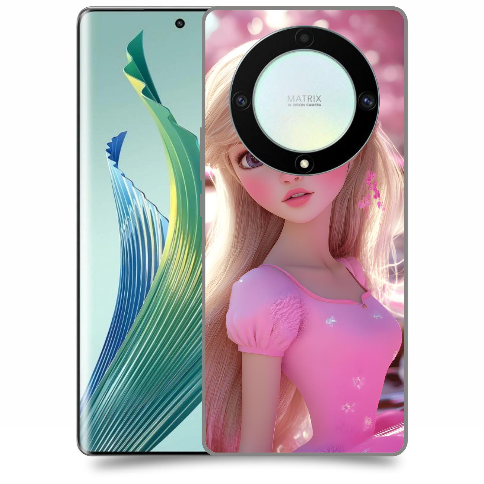 ACOVER Kryt na mobil Honor Magic 5 Lite 5G - Barbie