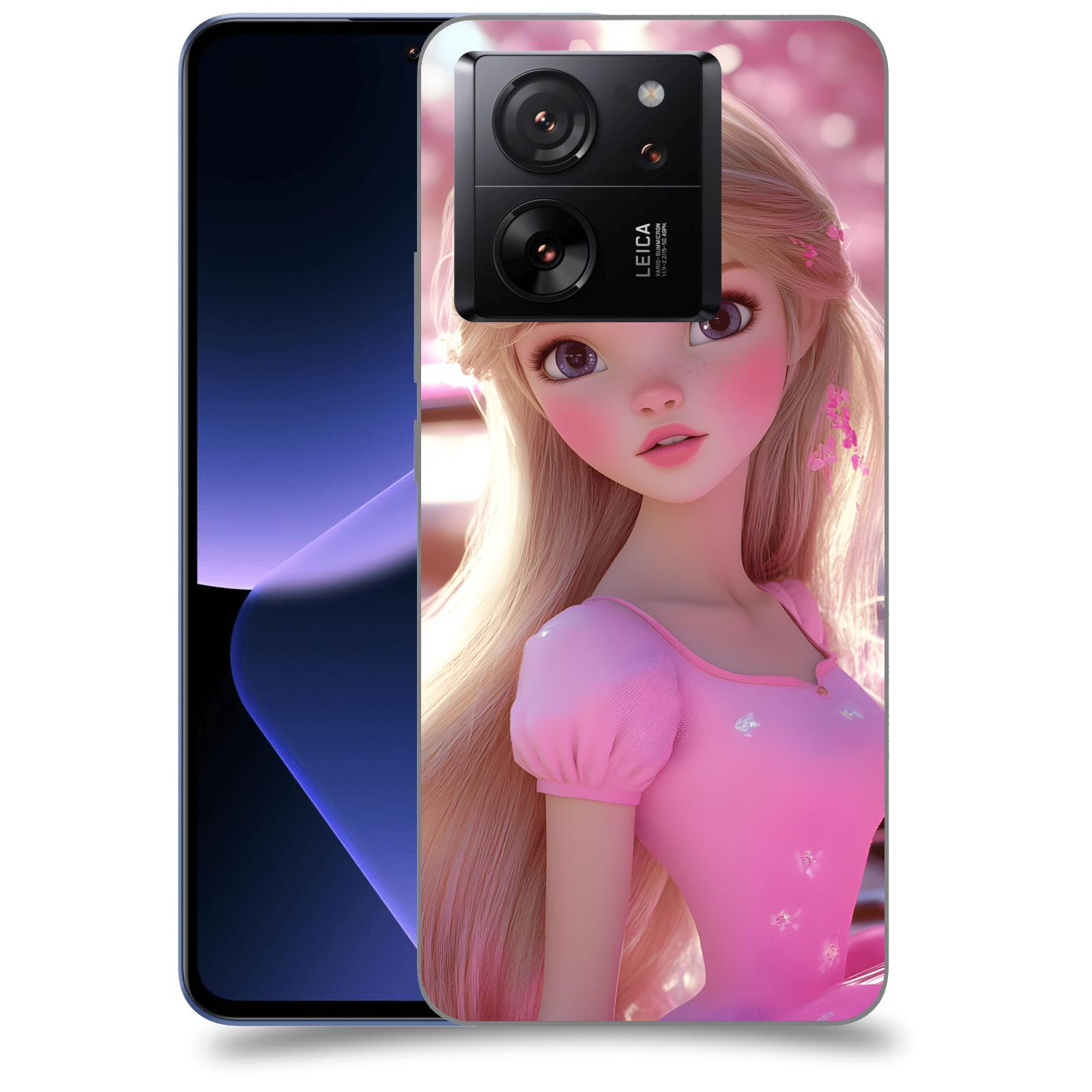 ACOVER Kryt na mobil Xiaomi 13T - Barbie