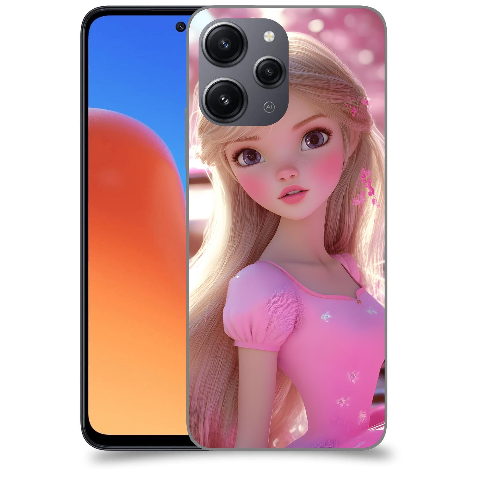 ACOVER Kryt na mobil Xiaomi Redmi 12 - Barbie