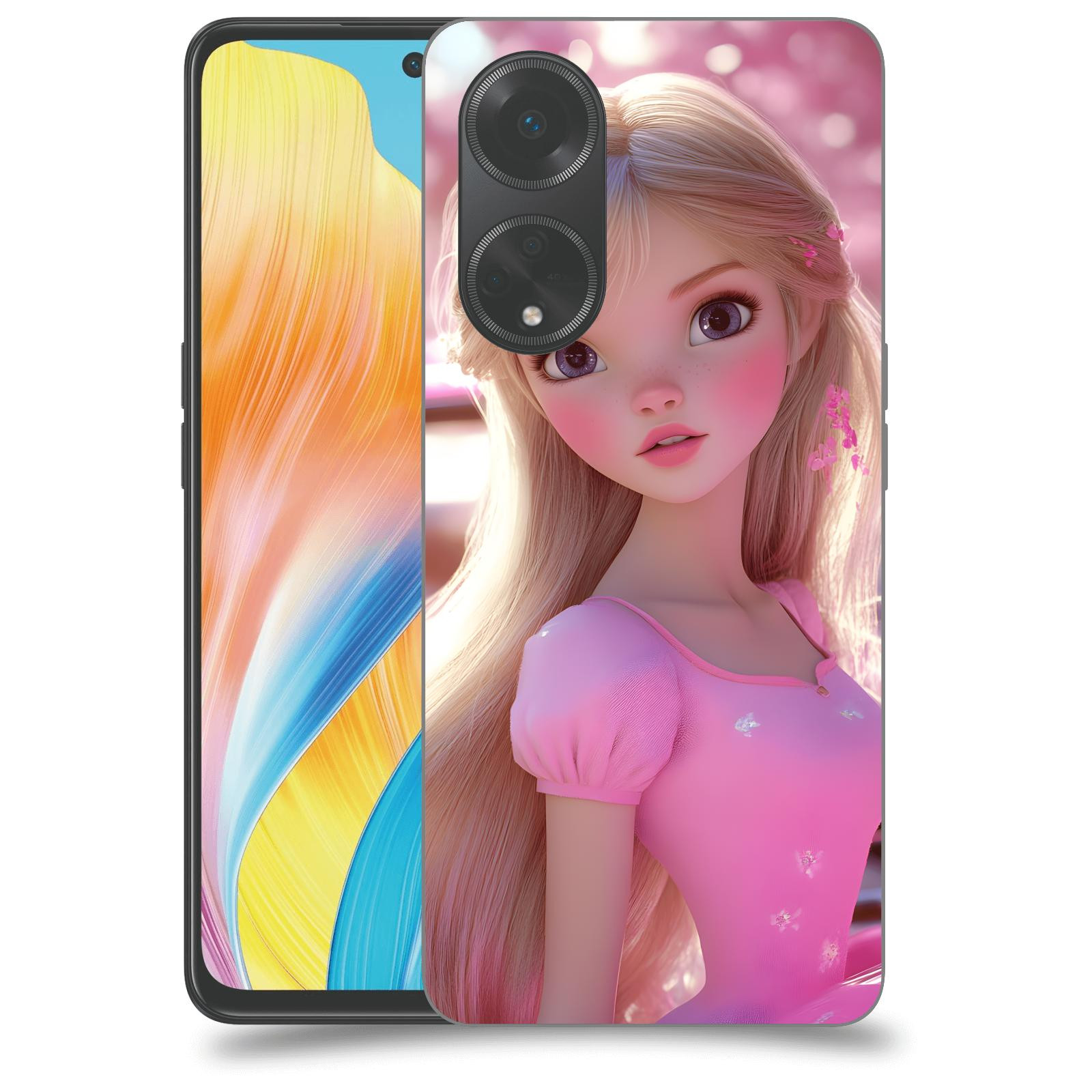 ACOVER Kryt na mobil OPPO A98 5G - Barbie