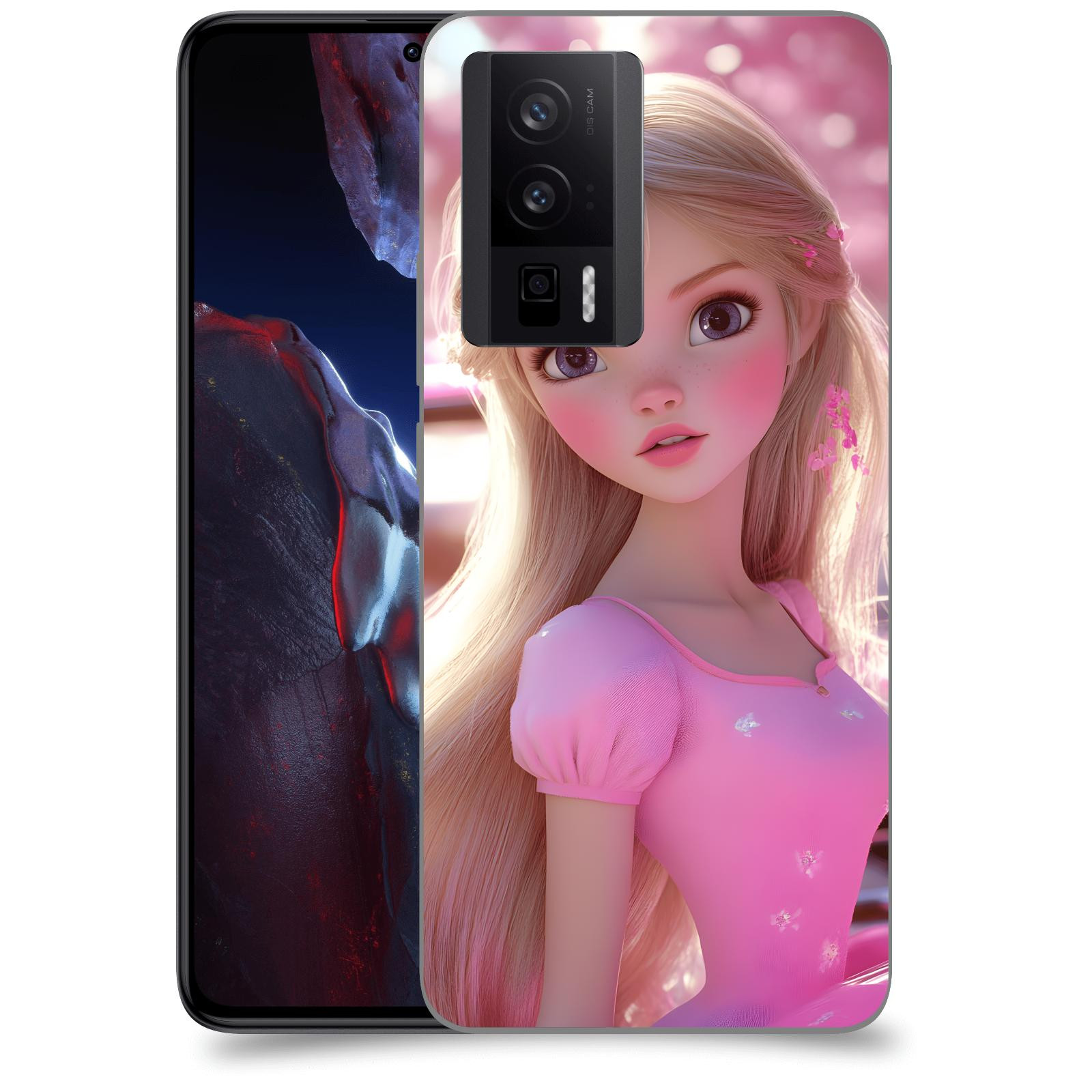 ACOVER Kryt na mobil Xiaomi Poco F5 Pro 5G - Barbie