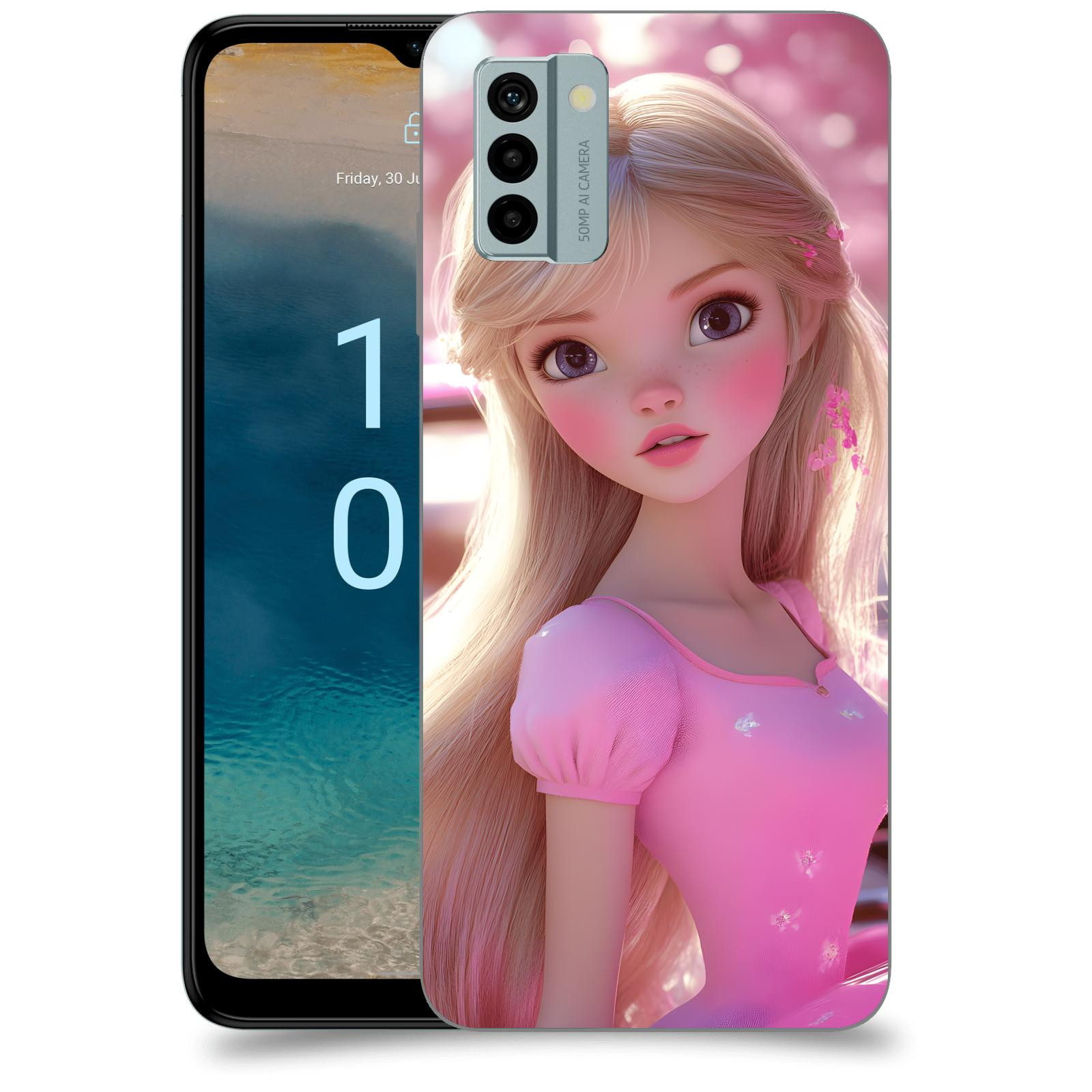 ACOVER Kryt na mobil Nokia G22 - Barbie