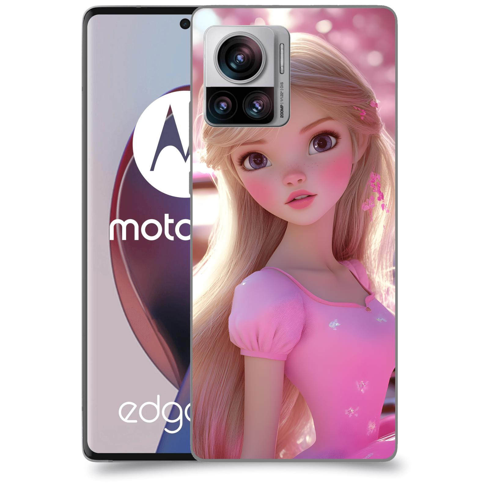 ACOVER Kryt na mobil Motorola Edge 30 Ultra - Barbie