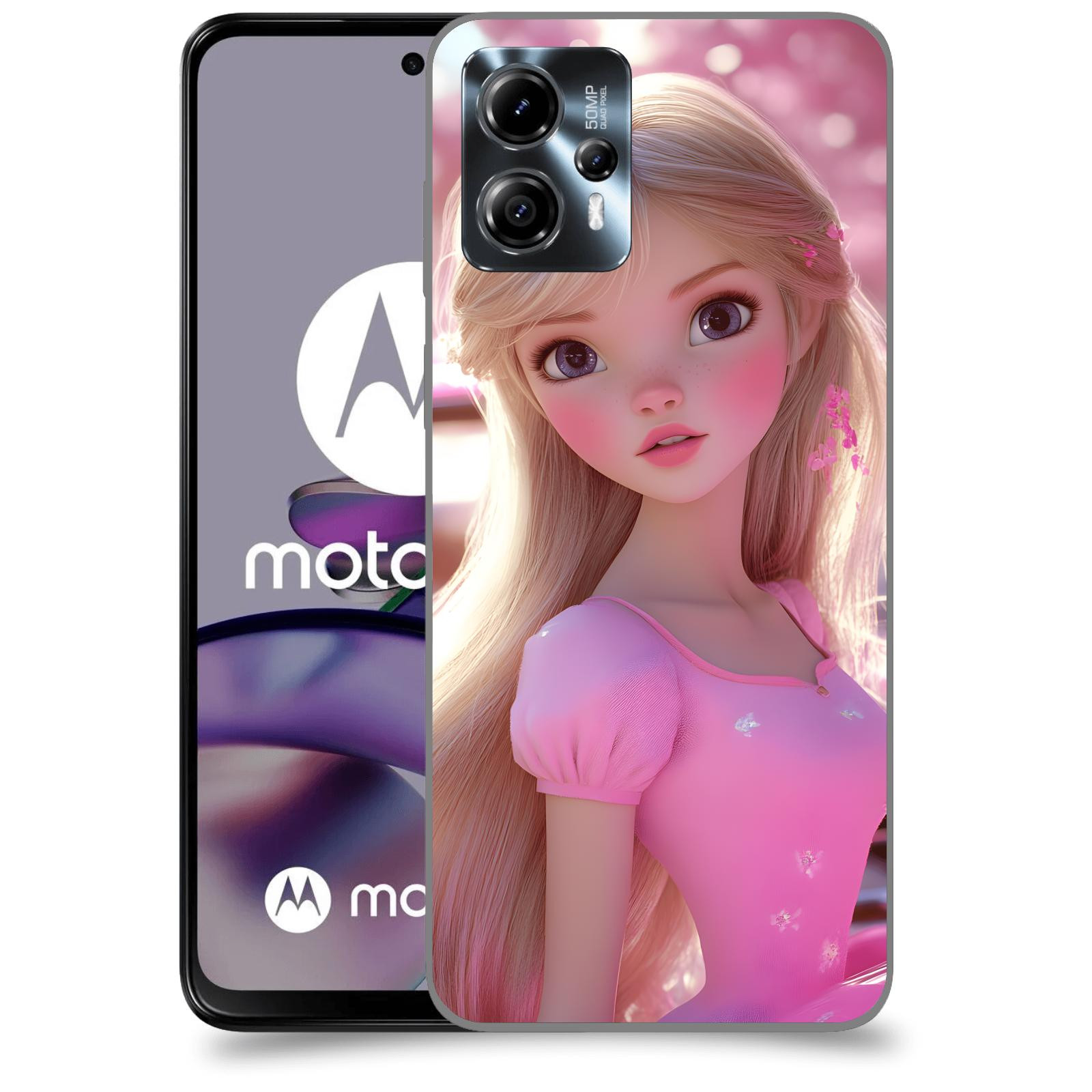 ACOVER Kryt na mobil Motorola Moto G13 - Barbie