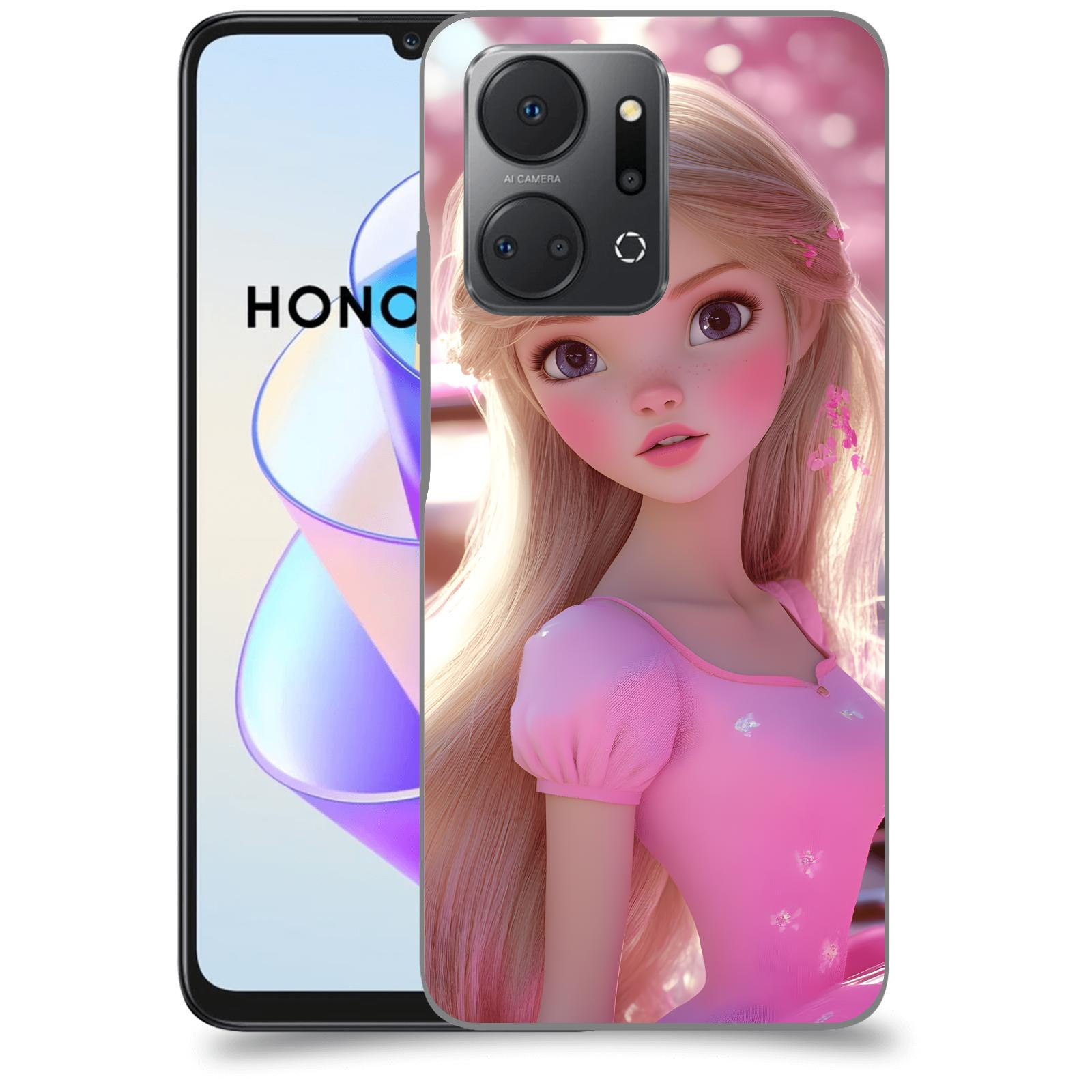 ACOVER Kryt na mobil HONOR X7a - Barbie