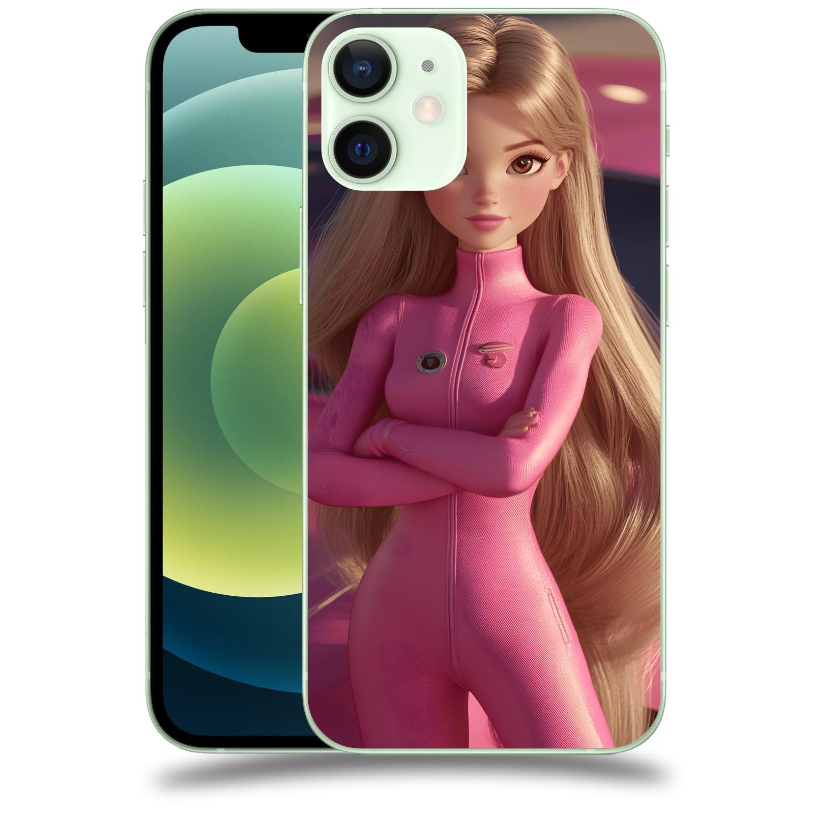 ACOVER Kryt na mobil Apple iPhone 12 mini - Pink girl