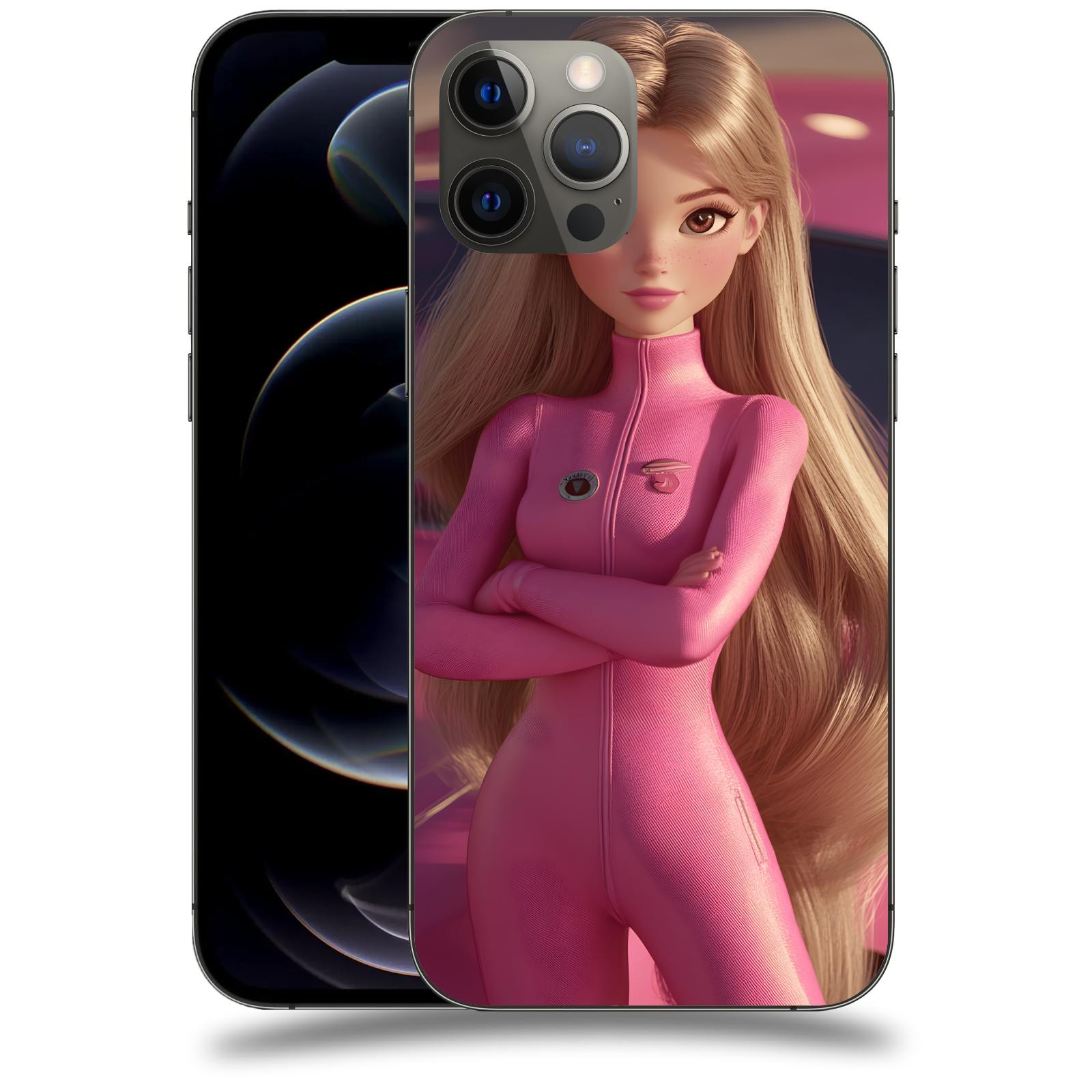 ACOVER Kryt na mobil Apple iPhone 12 Pro Max - Pink girl