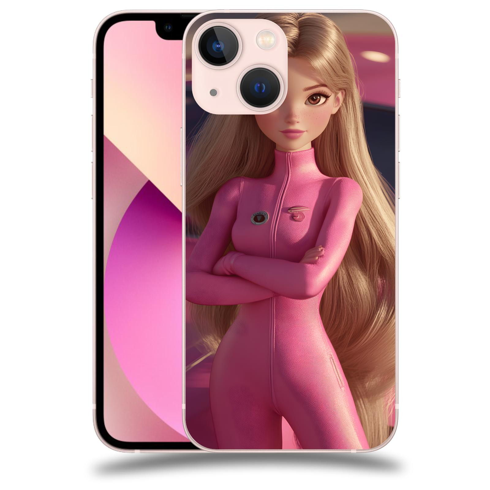 ACOVER Kryt na mobil Apple iPhone 13 mini - Pink girl