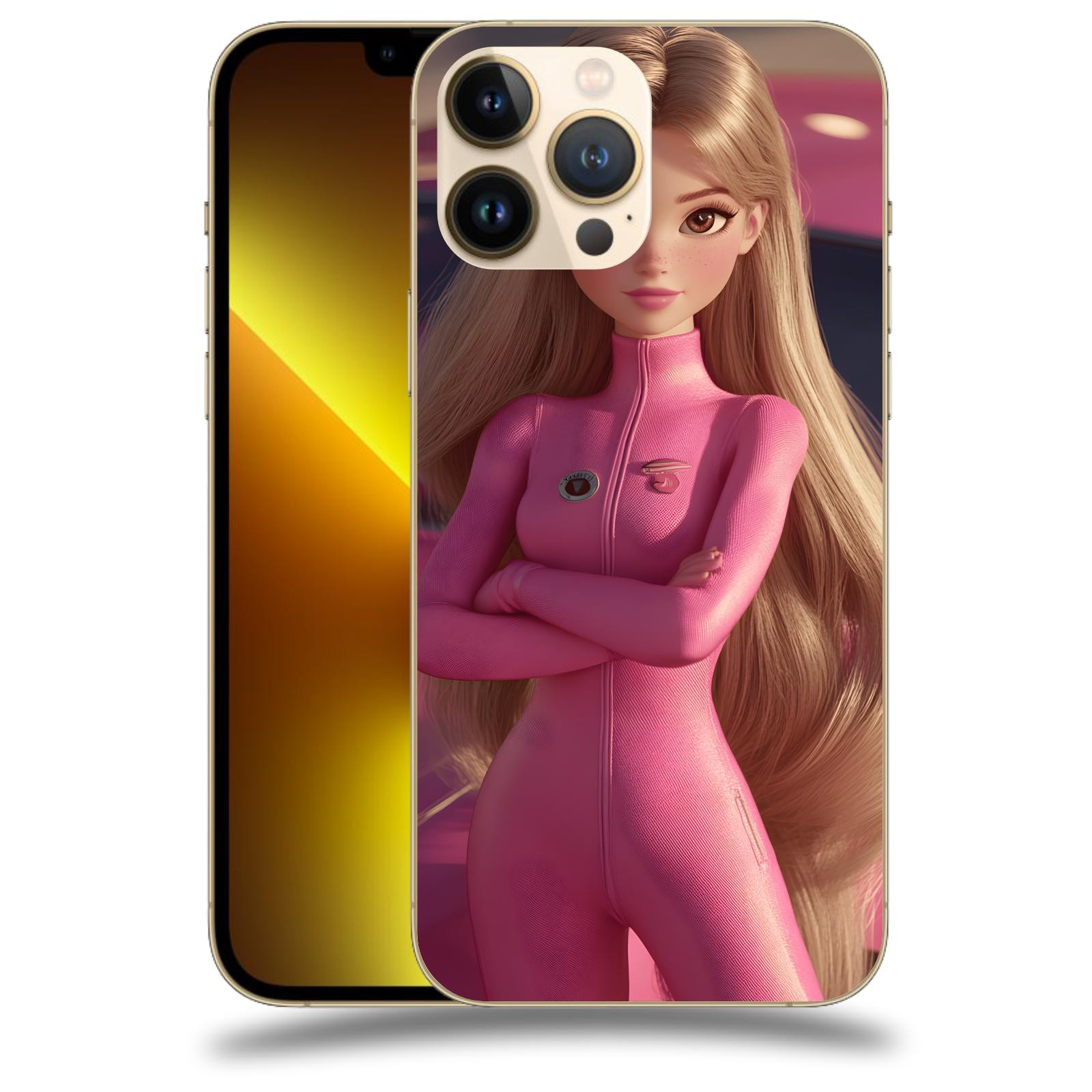 ACOVER Kryt na mobil Apple iPhone 13 Pro - Pink girl