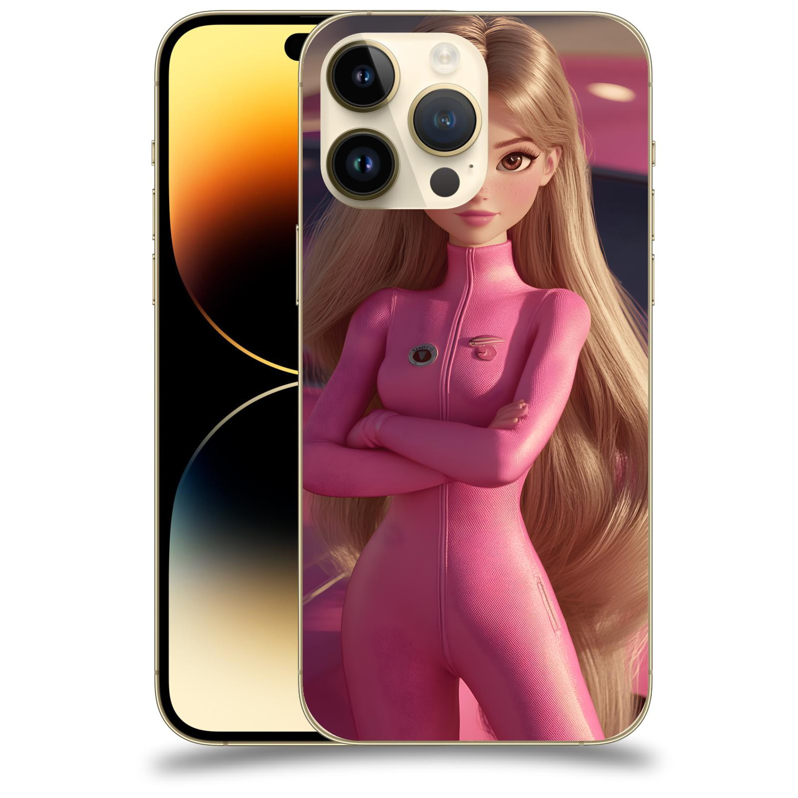 ACOVER Kryt na mobil Apple iPhone 14 Pro Max - Pink girl