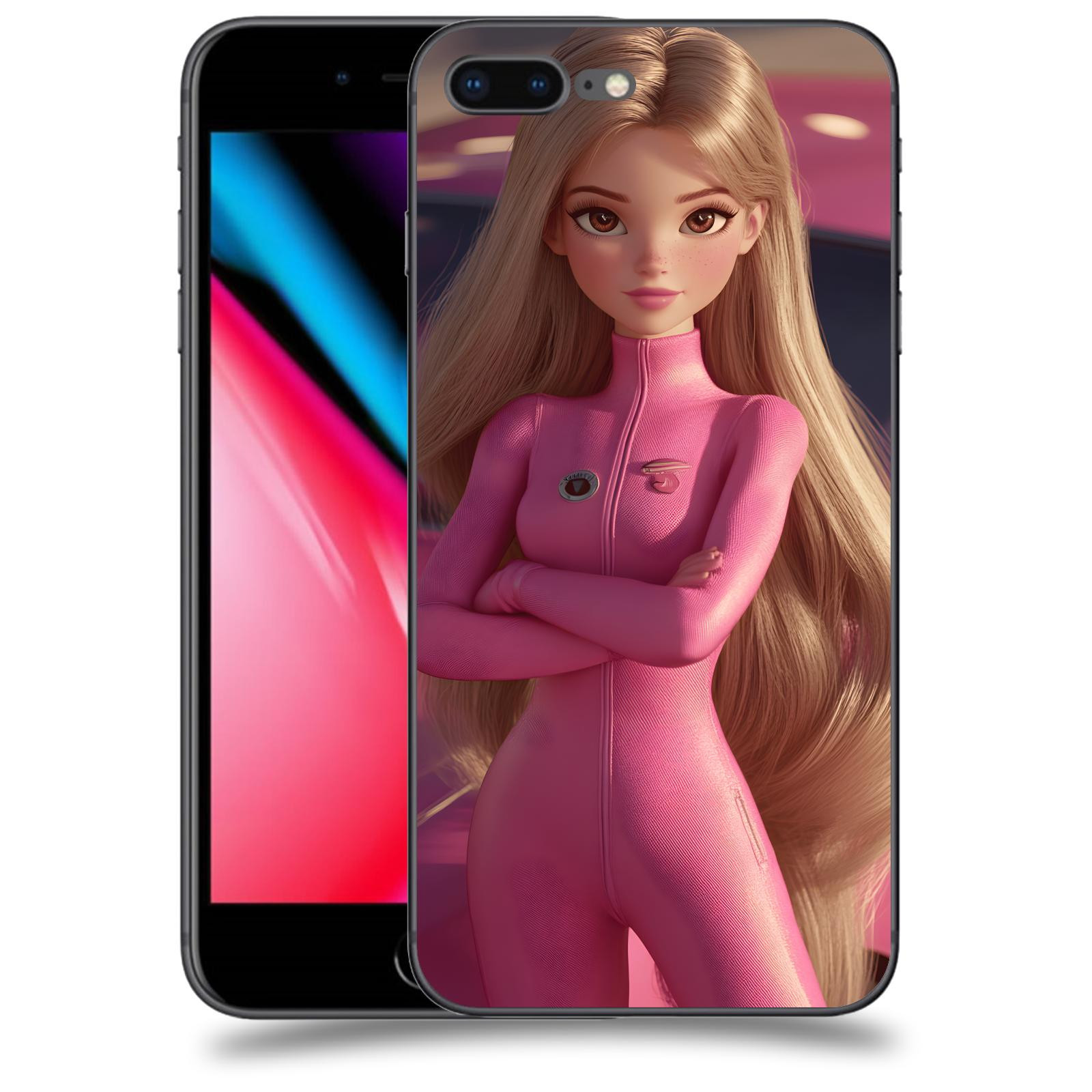 ACOVER Kryt na mobil Apple iPhone 8 Plus - Pink girl