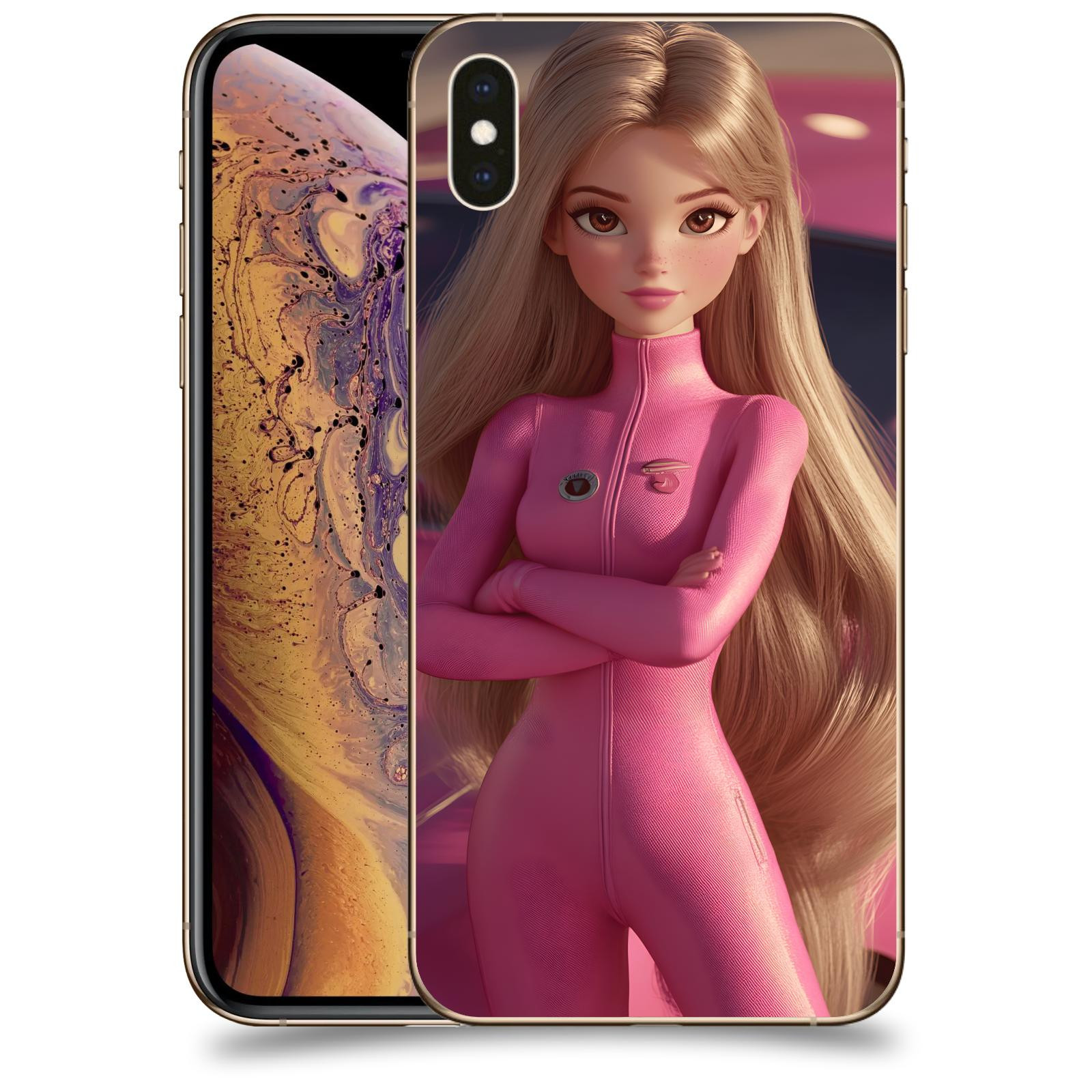 ACOVER Kryt na mobil Apple iPhone XS Max - Pink girl