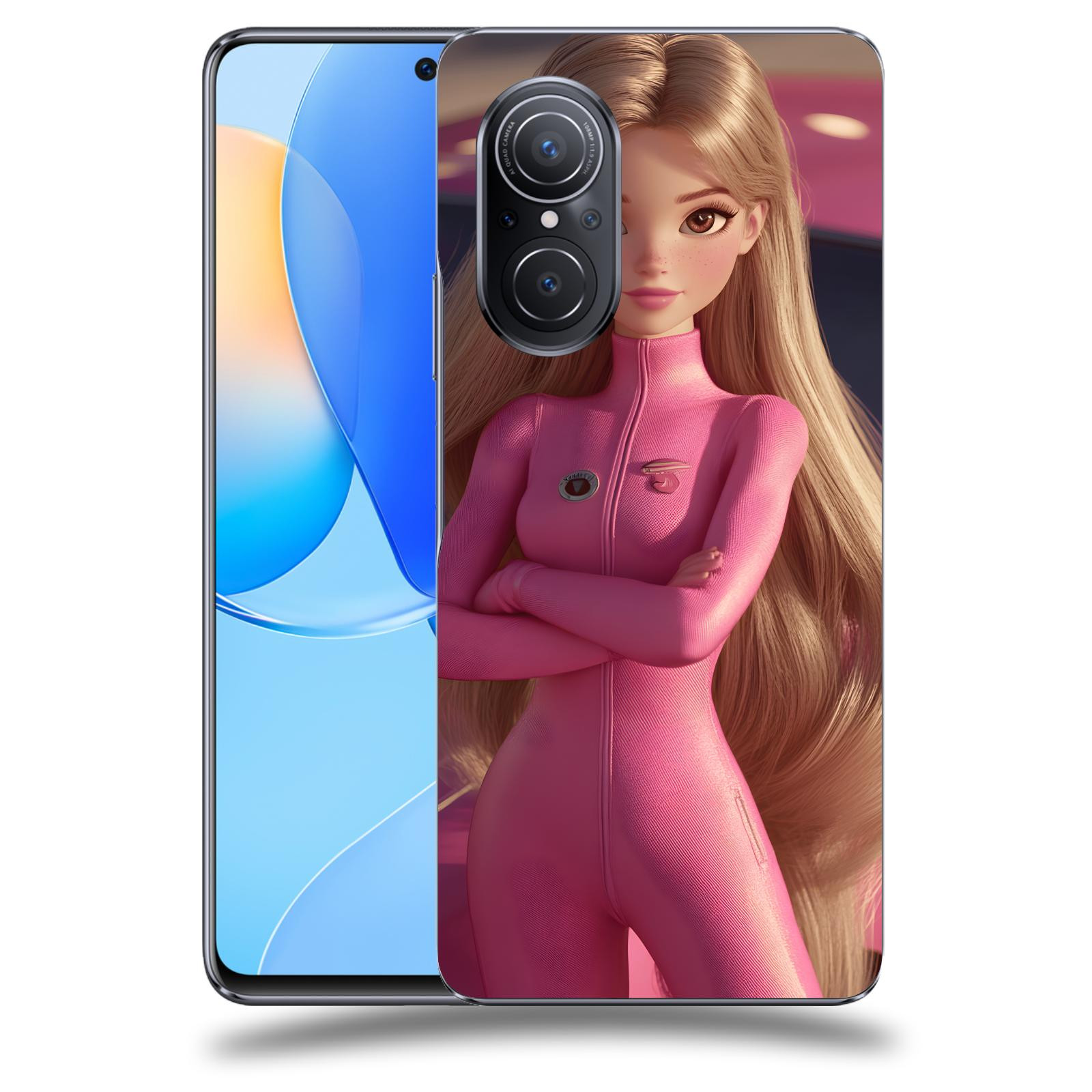 ACOVER Kryt na mobil Huawei Nova 9 SE - Pink girl