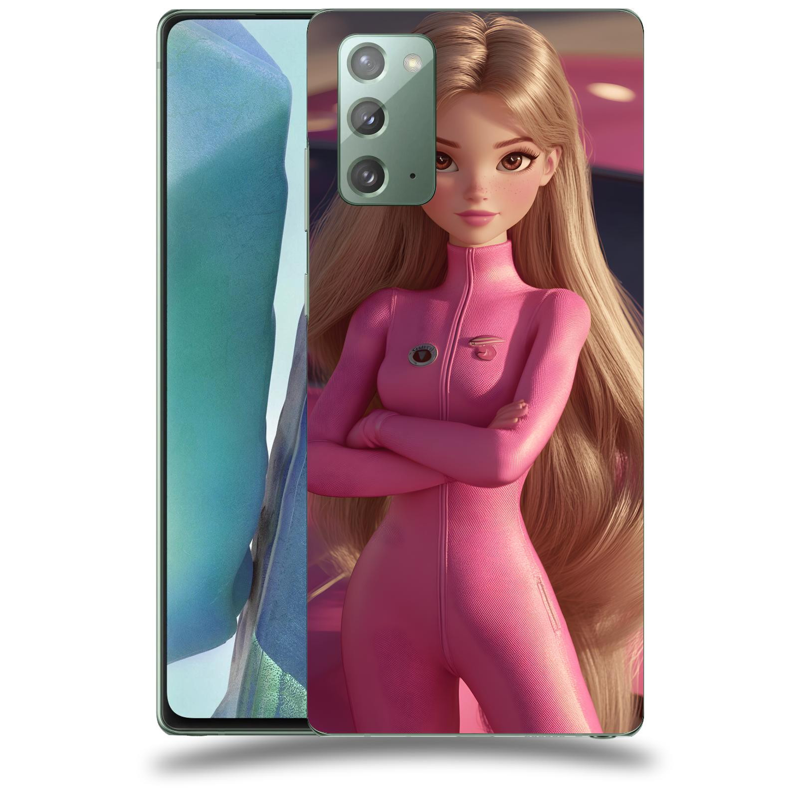ACOVER Kryt na mobil Samsung Galaxy Note 20 - Pink girl