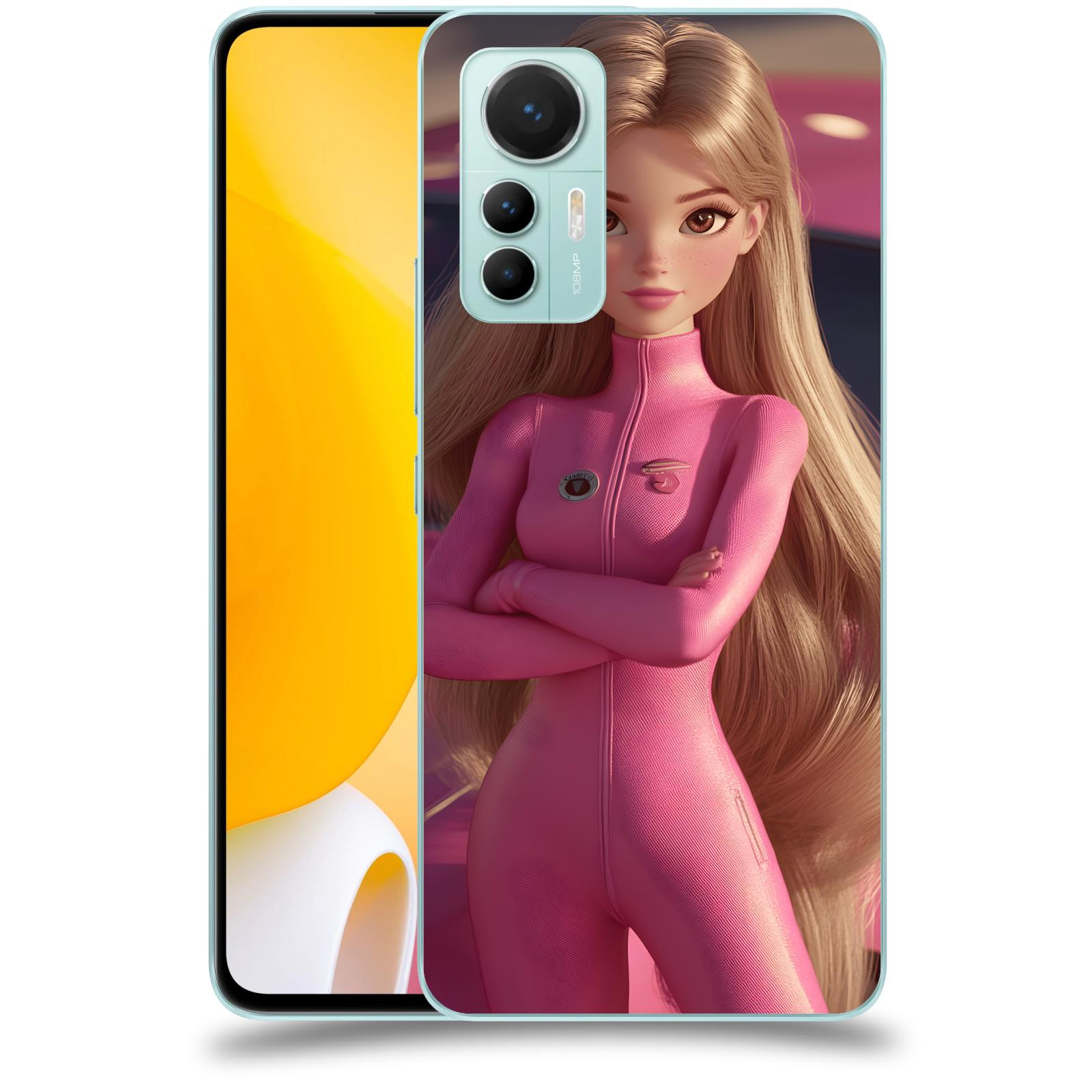 ACOVER Kryt na mobil Xiaomi 12 Lite - Pink girl