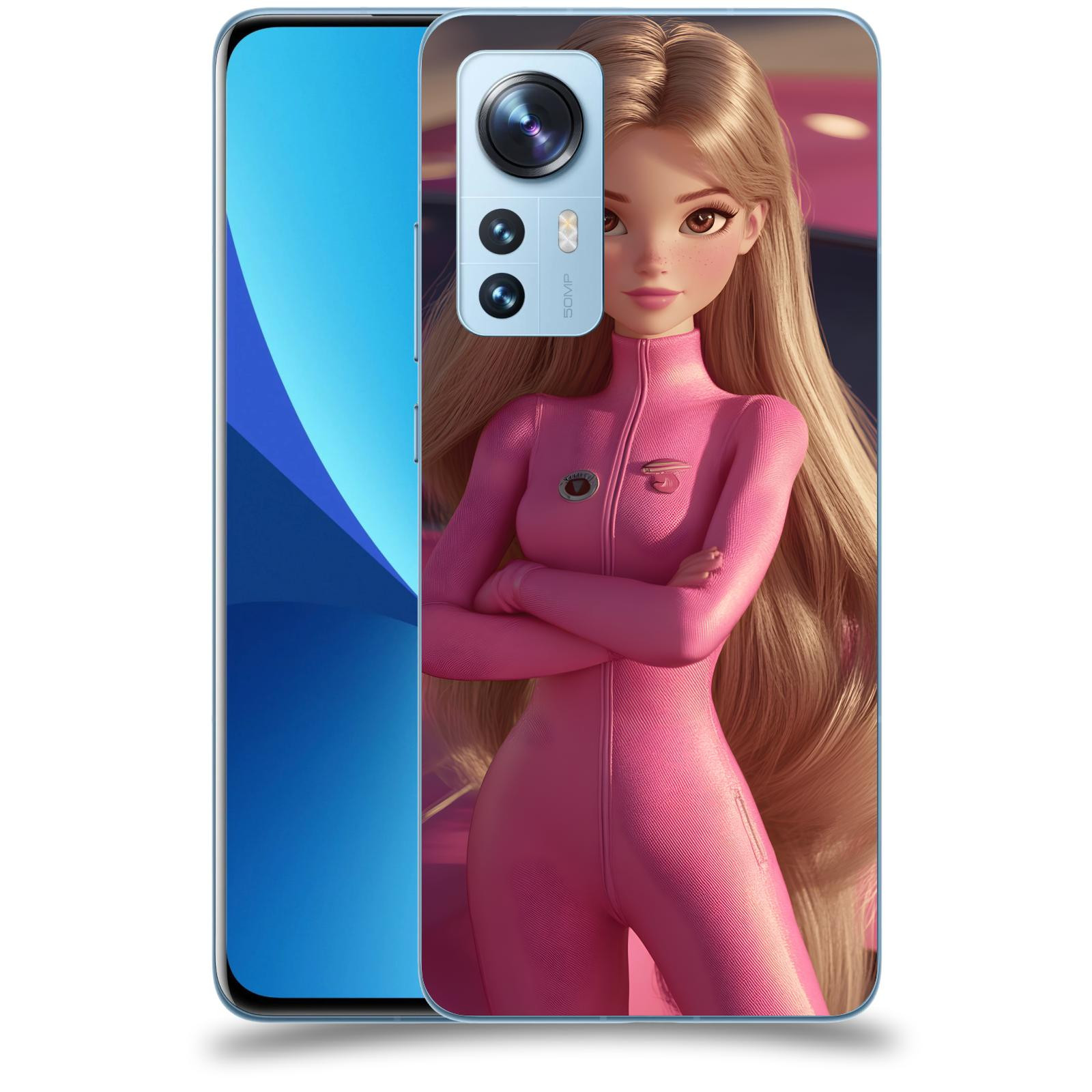 ACOVER Kryt na mobil Xiaomi 12X - Pink girl