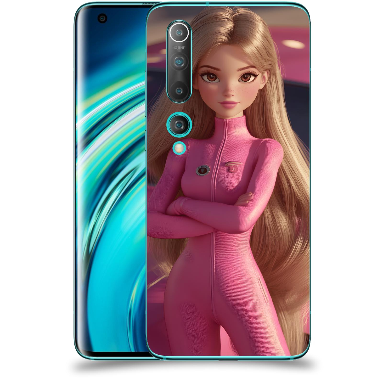 ACOVER Kryt na mobil Xiaomi Mi 10 - Pink girl