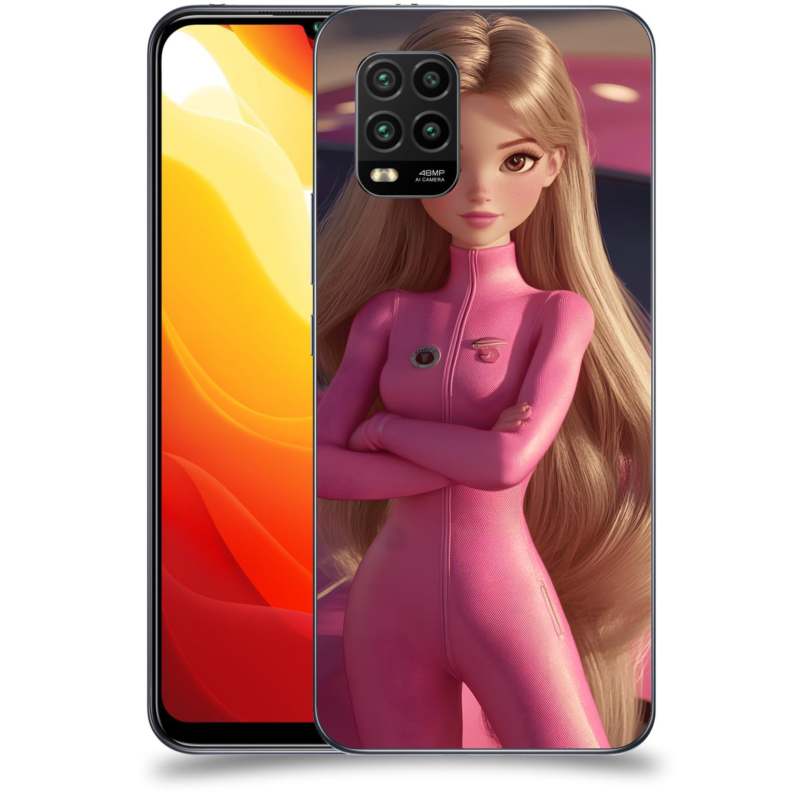 ACOVER Kryt na mobil Xiaomi Mi 10 Lite - Pink girl