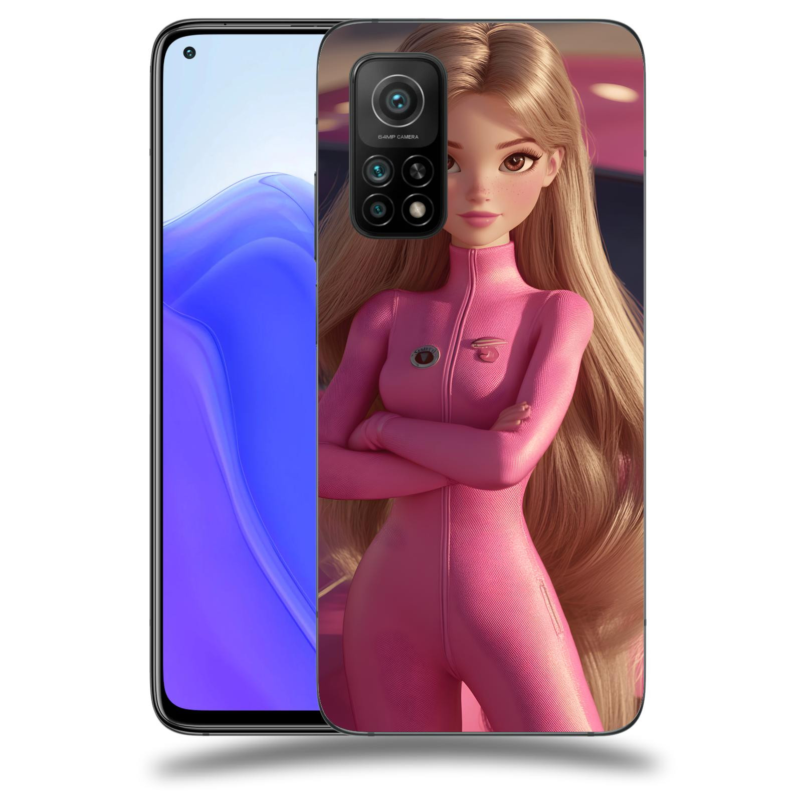 ACOVER Kryt na mobil Xiaomi Mi 10T - Pink girl