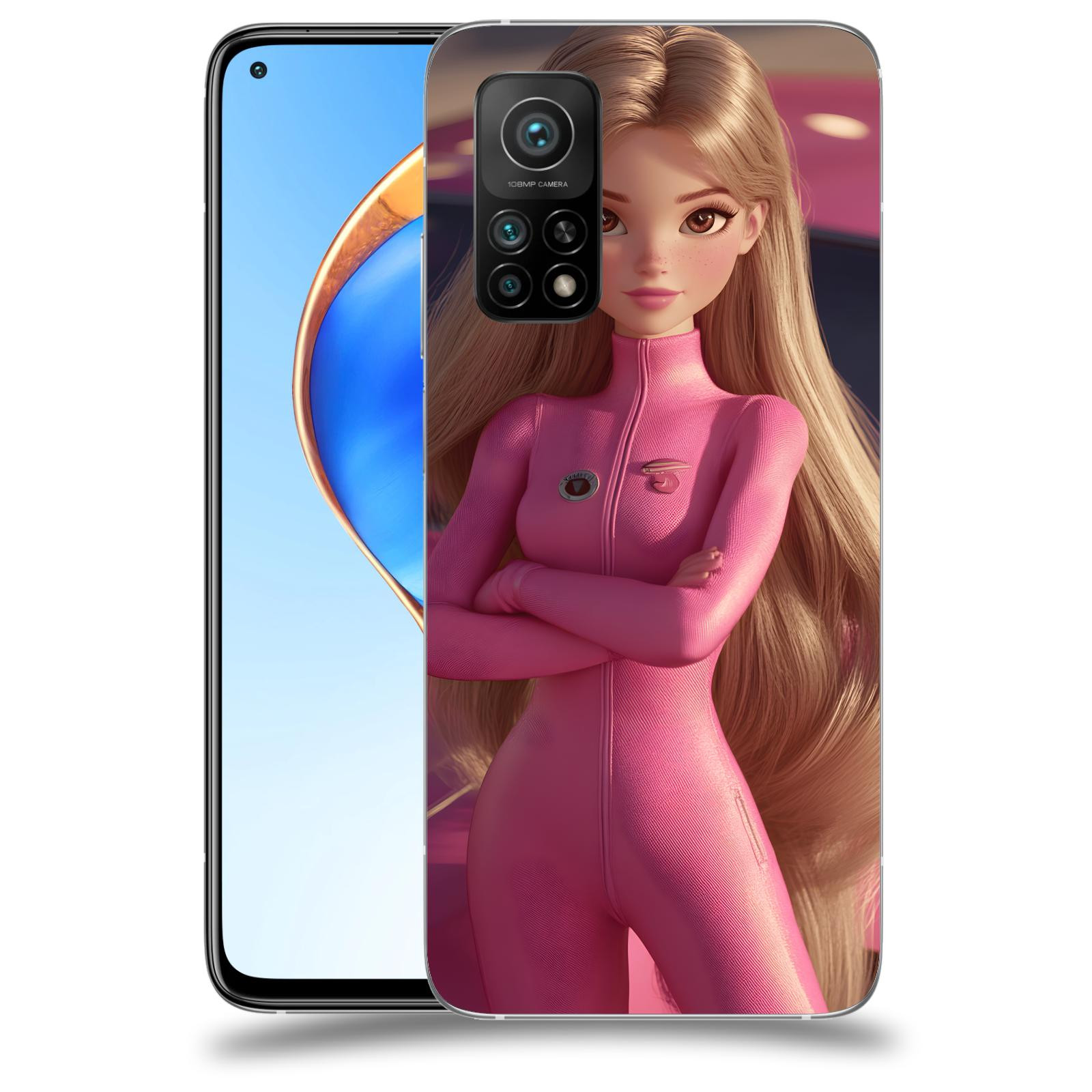 ACOVER Kryt na mobil Xiaomi Mi 10T Pro - Pink girl