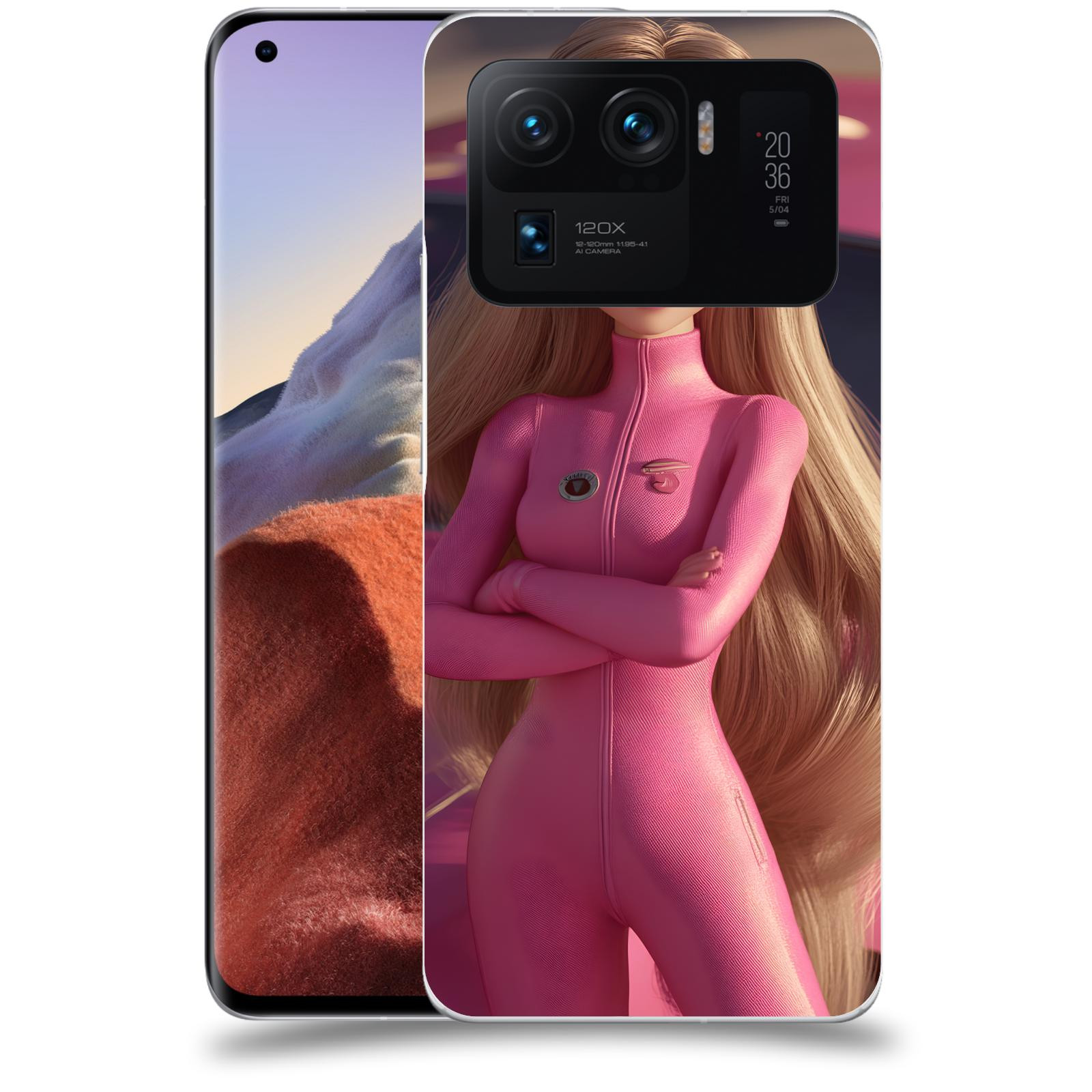 ACOVER Kryt na mobil Xiaomi Mi 11 Ultra - Pink girl
