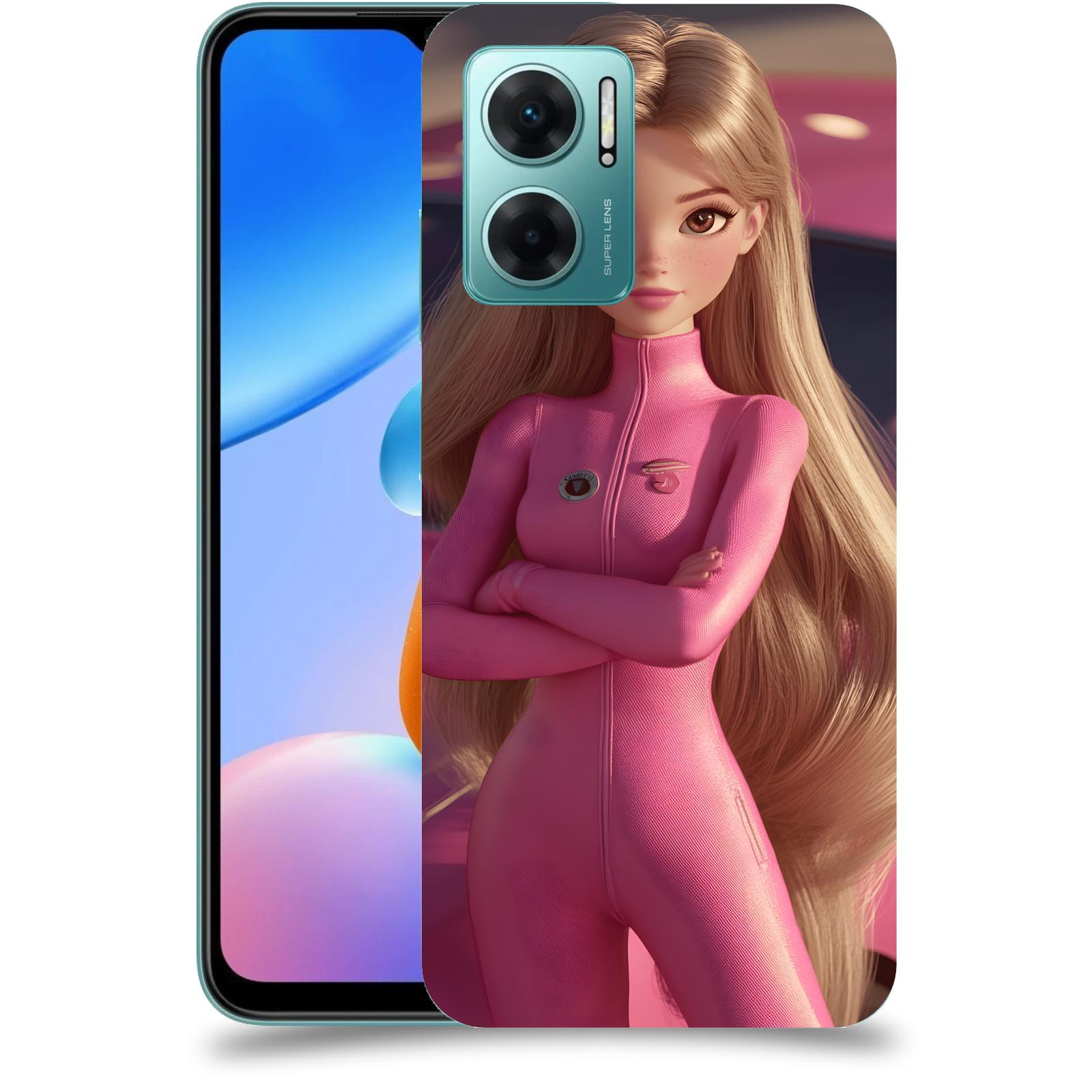 ACOVER Kryt na mobil Xiaomi Redmi 10 5G - Pink girl