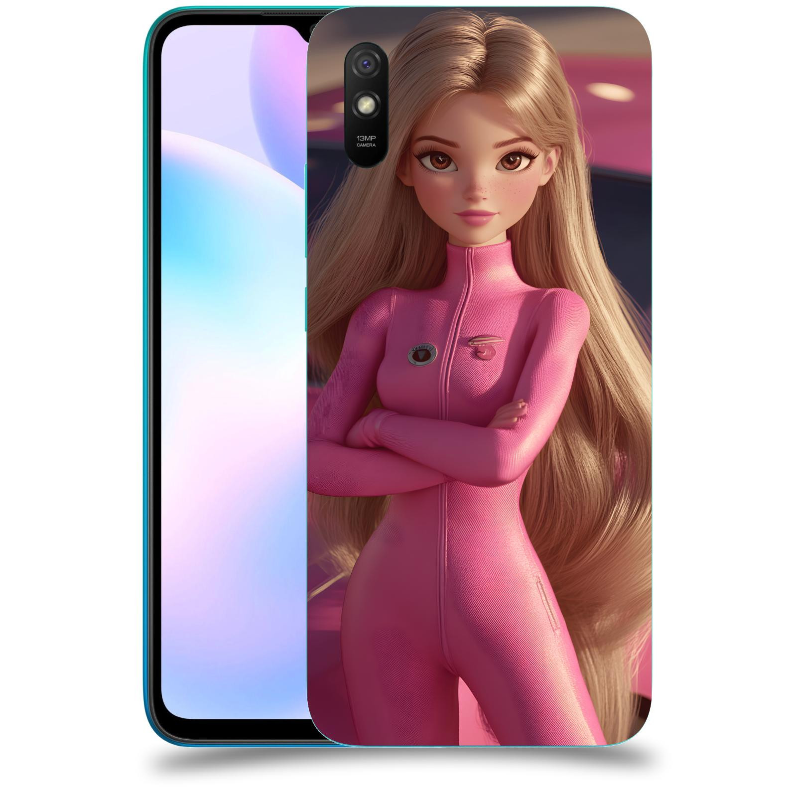 ACOVER Kryt na mobil Xiaomi Redmi 9AT - Pink girl