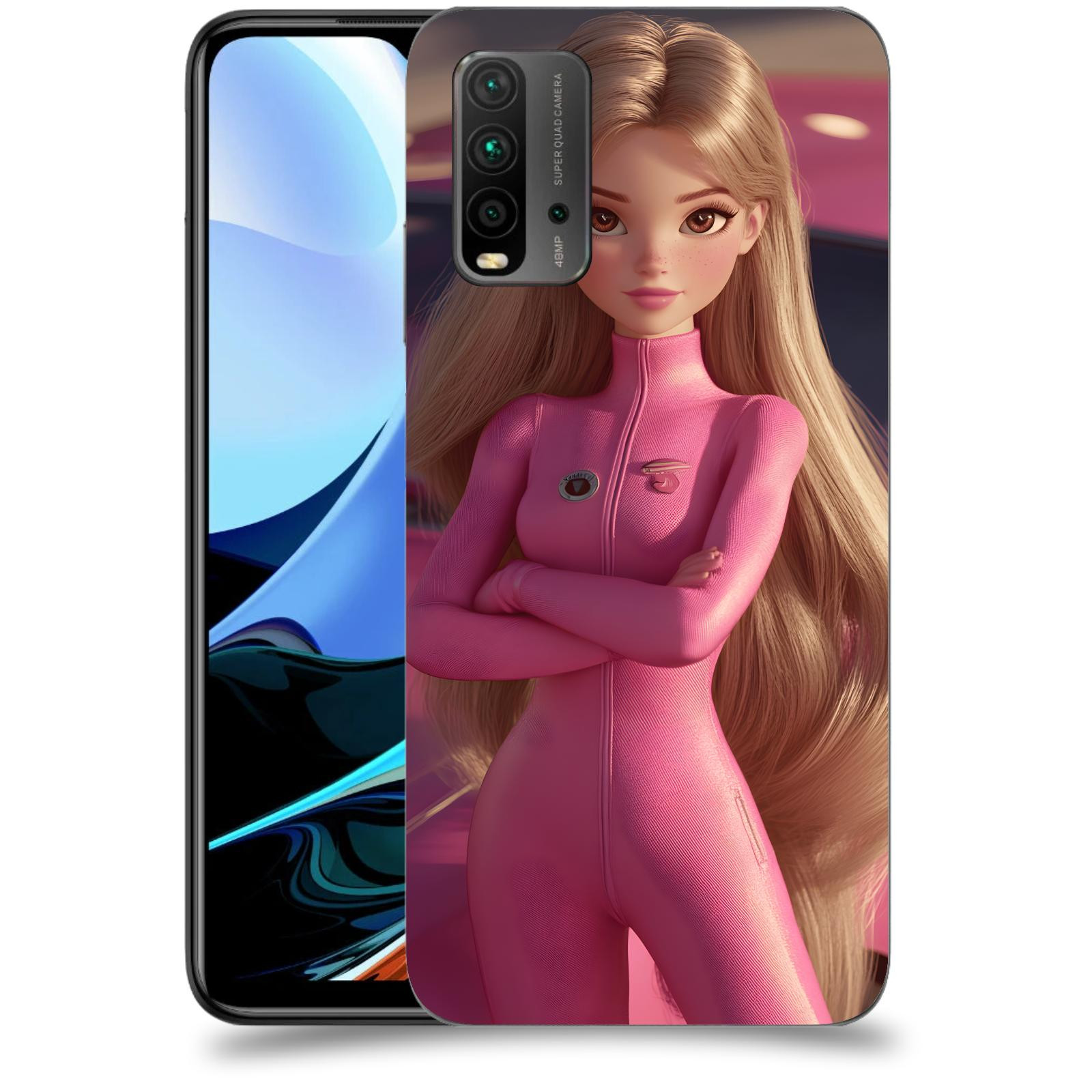 ACOVER Kryt na mobil Xiaomi Redmi 9T - Pink girl