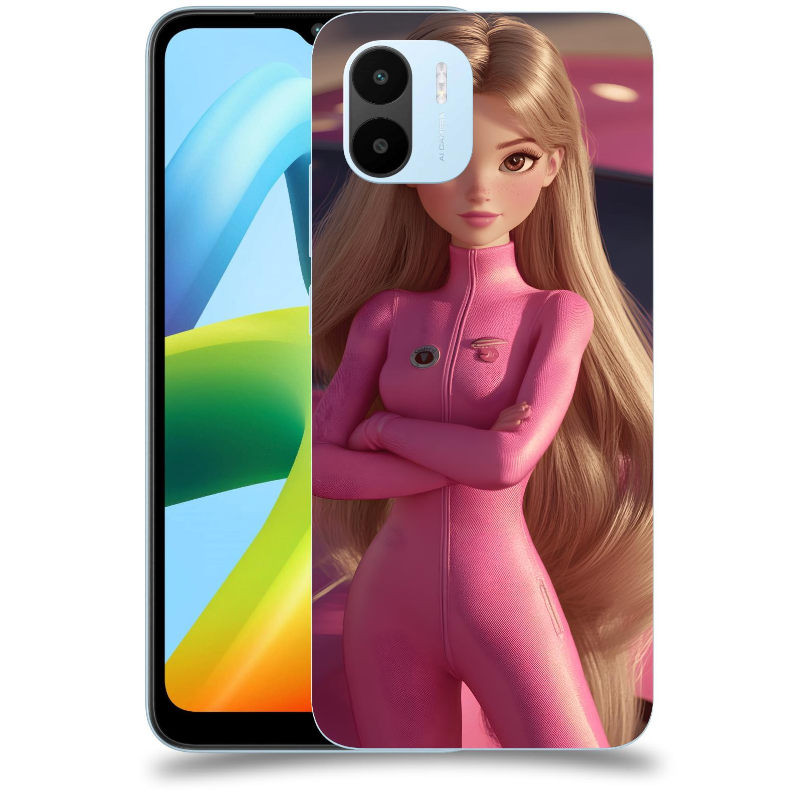 ACOVER Kryt na mobil Xiaomi Redmi A1 - Pink girl