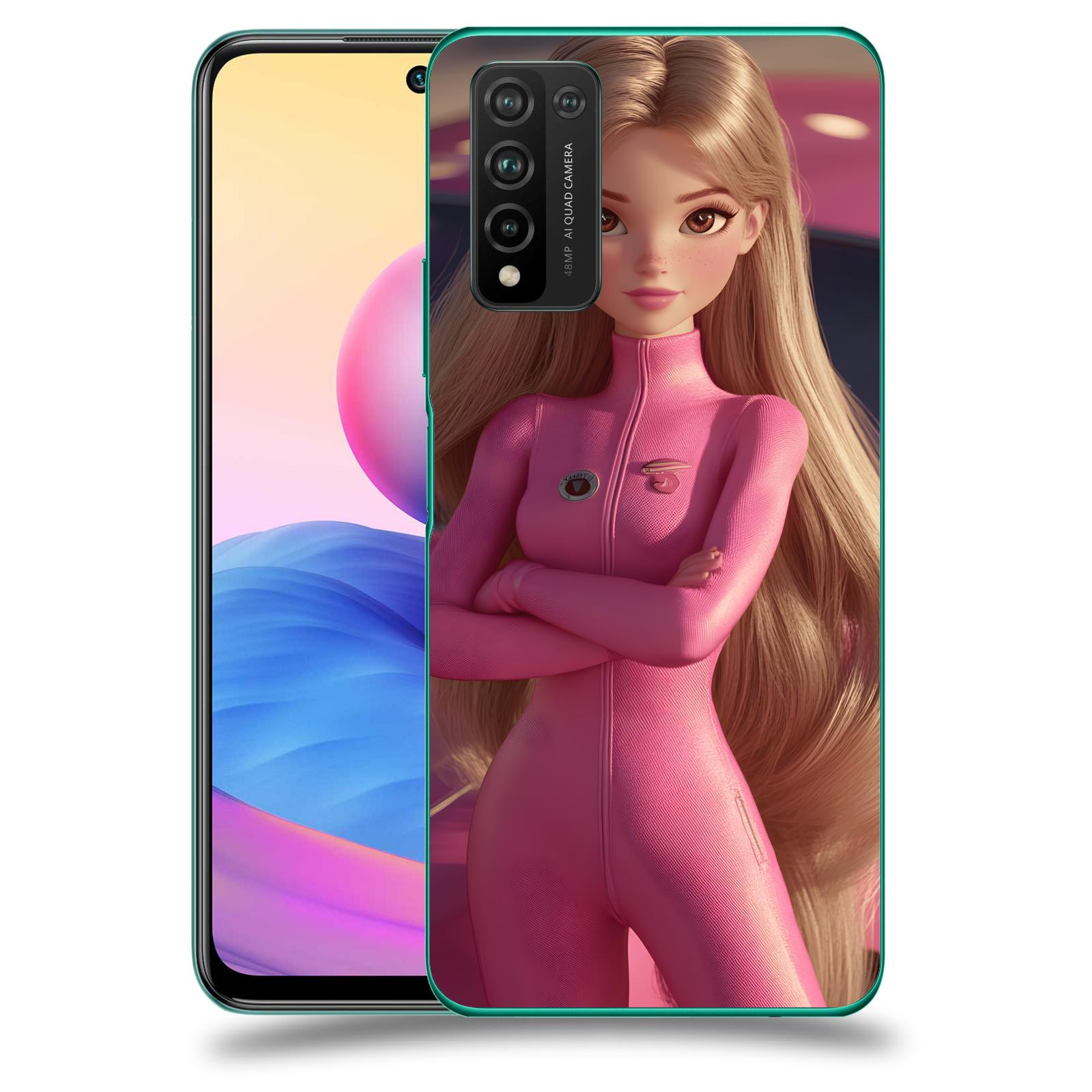 ACOVER Kryt na mobil Honor 10X Lite - Pink girl