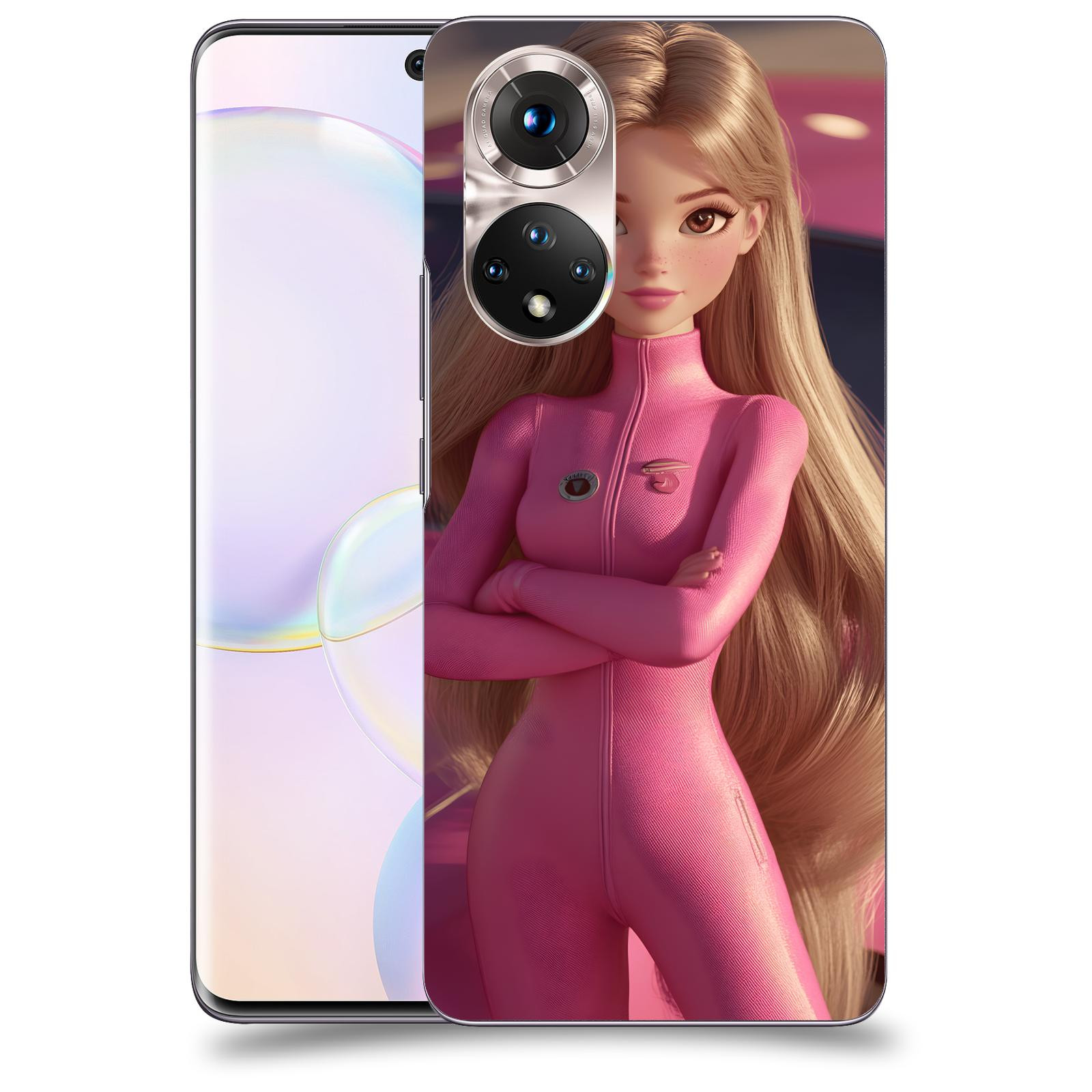 ACOVER Kryt na mobil Honor 50 5G - Pink girl